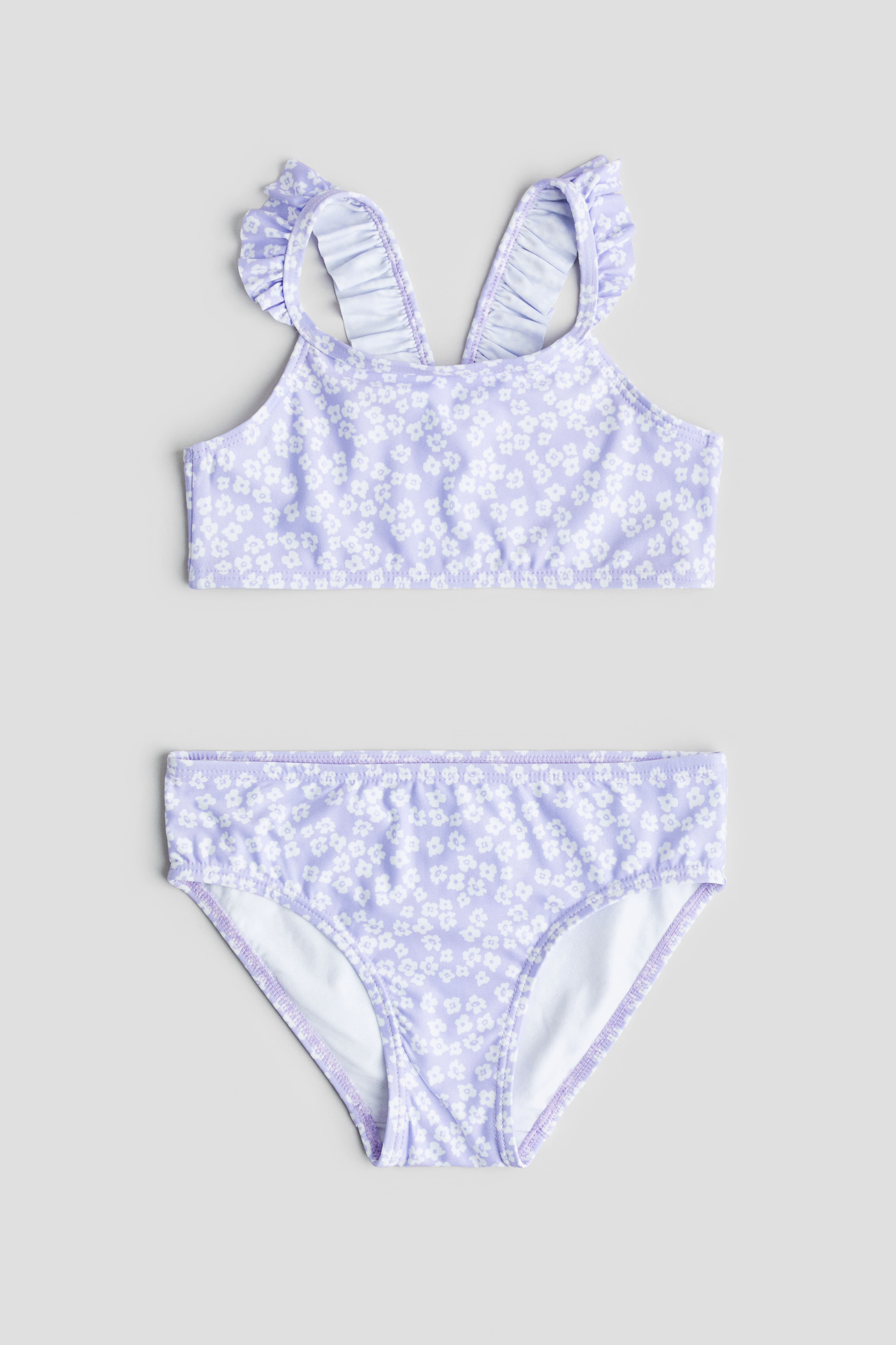 Bikini con volantes Violeta Floral NINOS H M ES