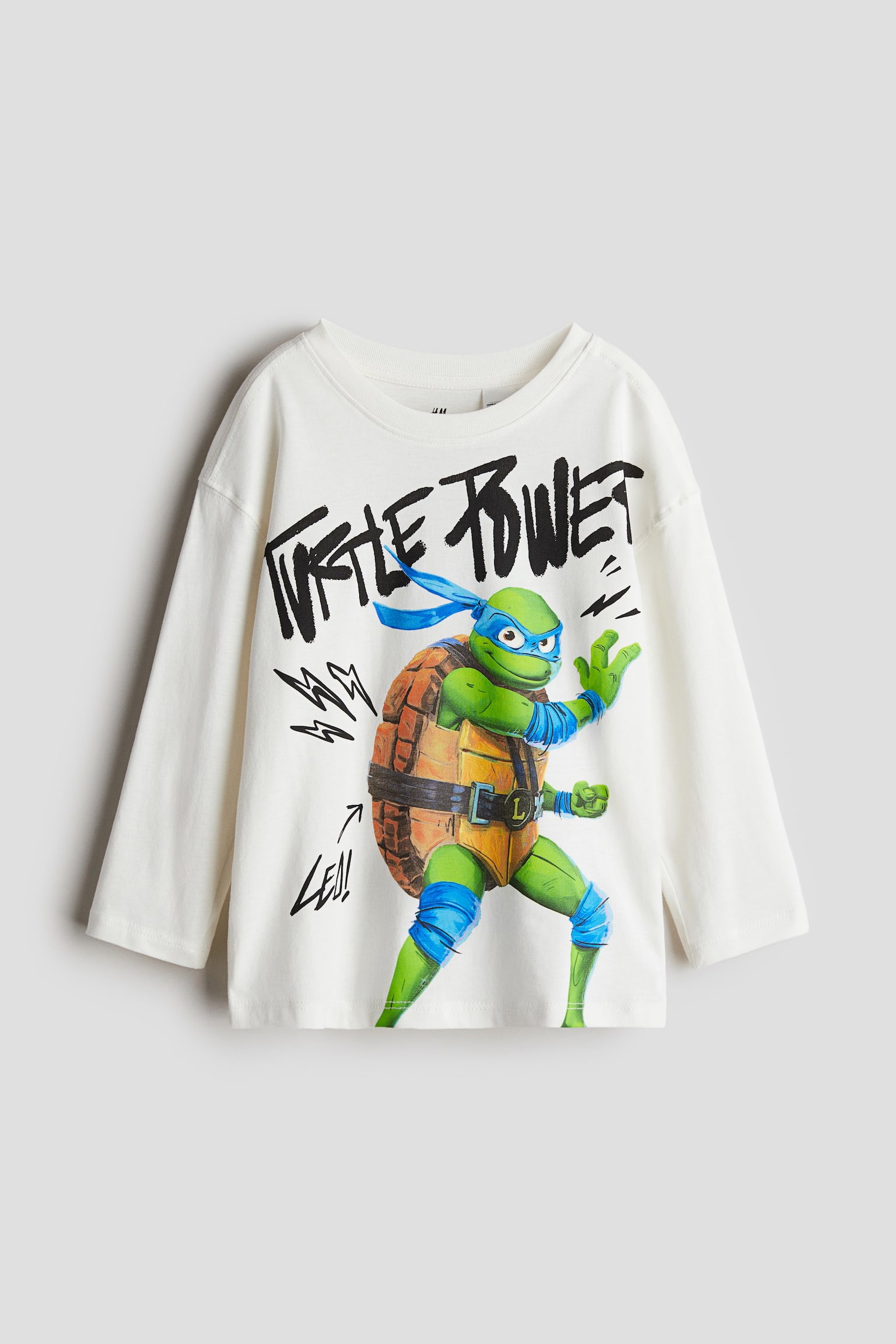 長袖Tシャツ - ホワイト／TMNT/Orange/Pokémon/ブラック／スヌーピー/ホワイト／ポケモン - 1