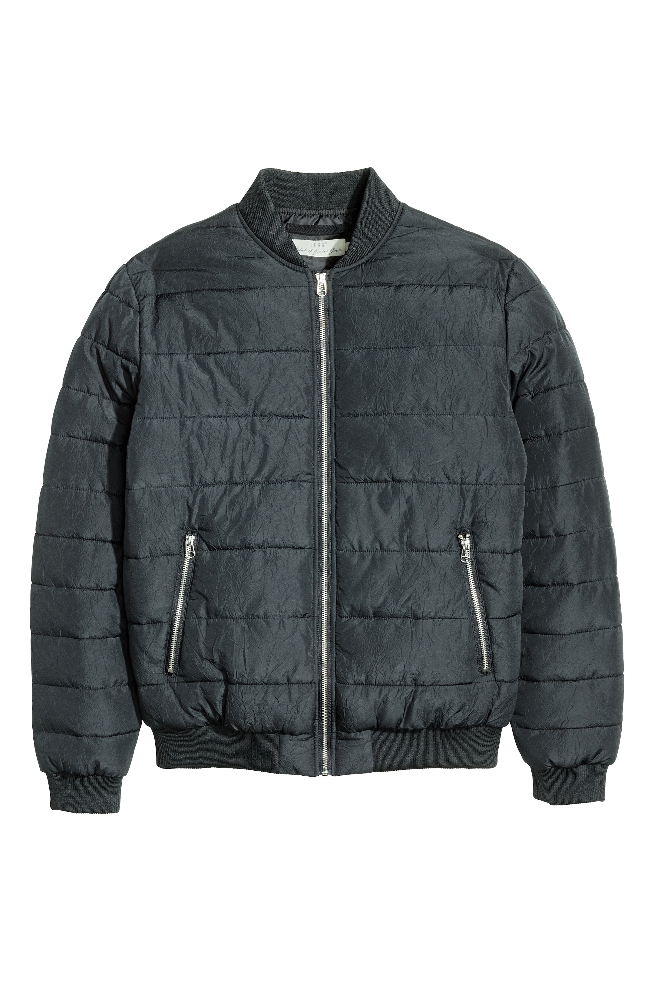 View larger image: Padded jacket - Black - Men | H&M GB 1