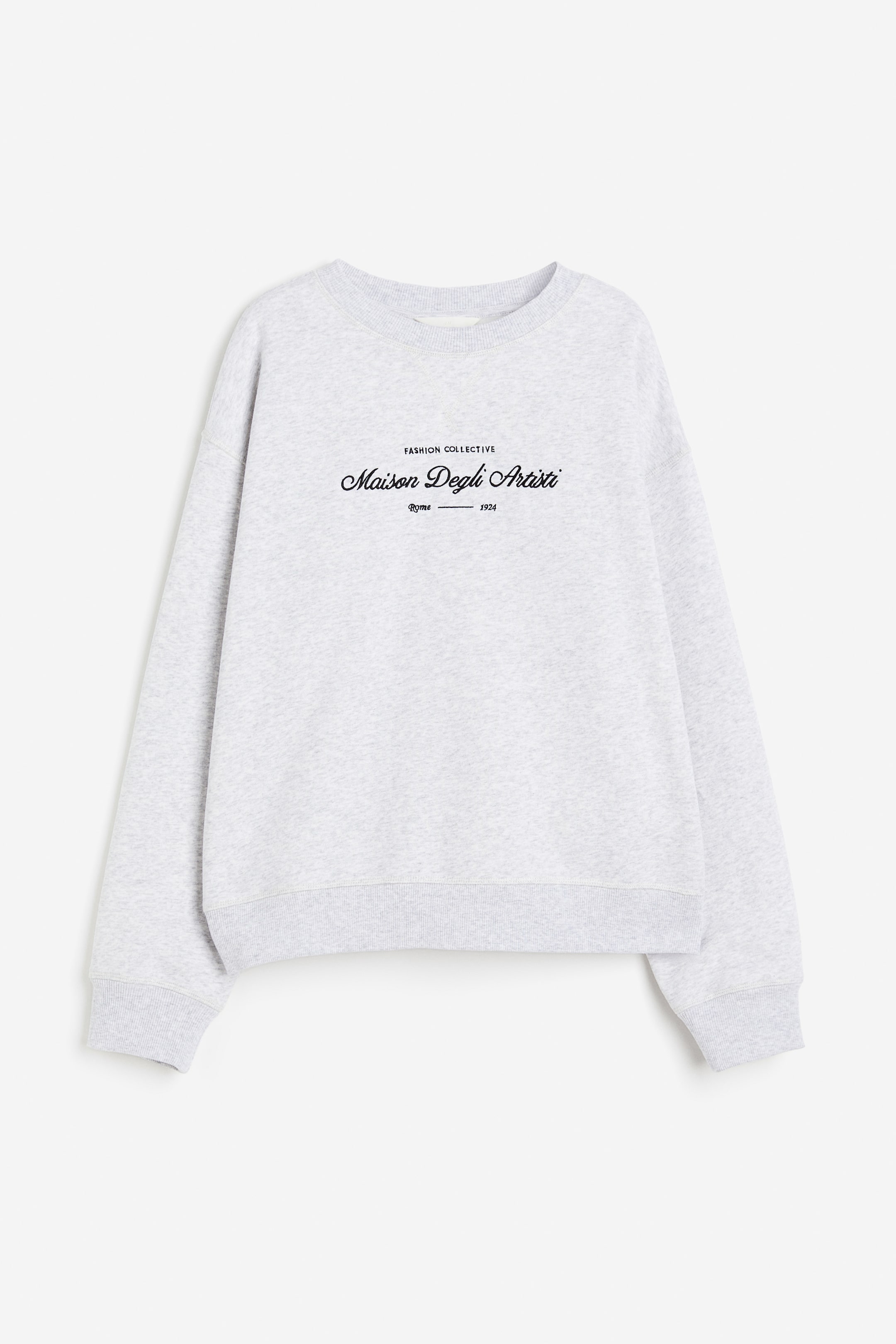 Sweatshirt - Light grey marl - Ladies | H&M GB