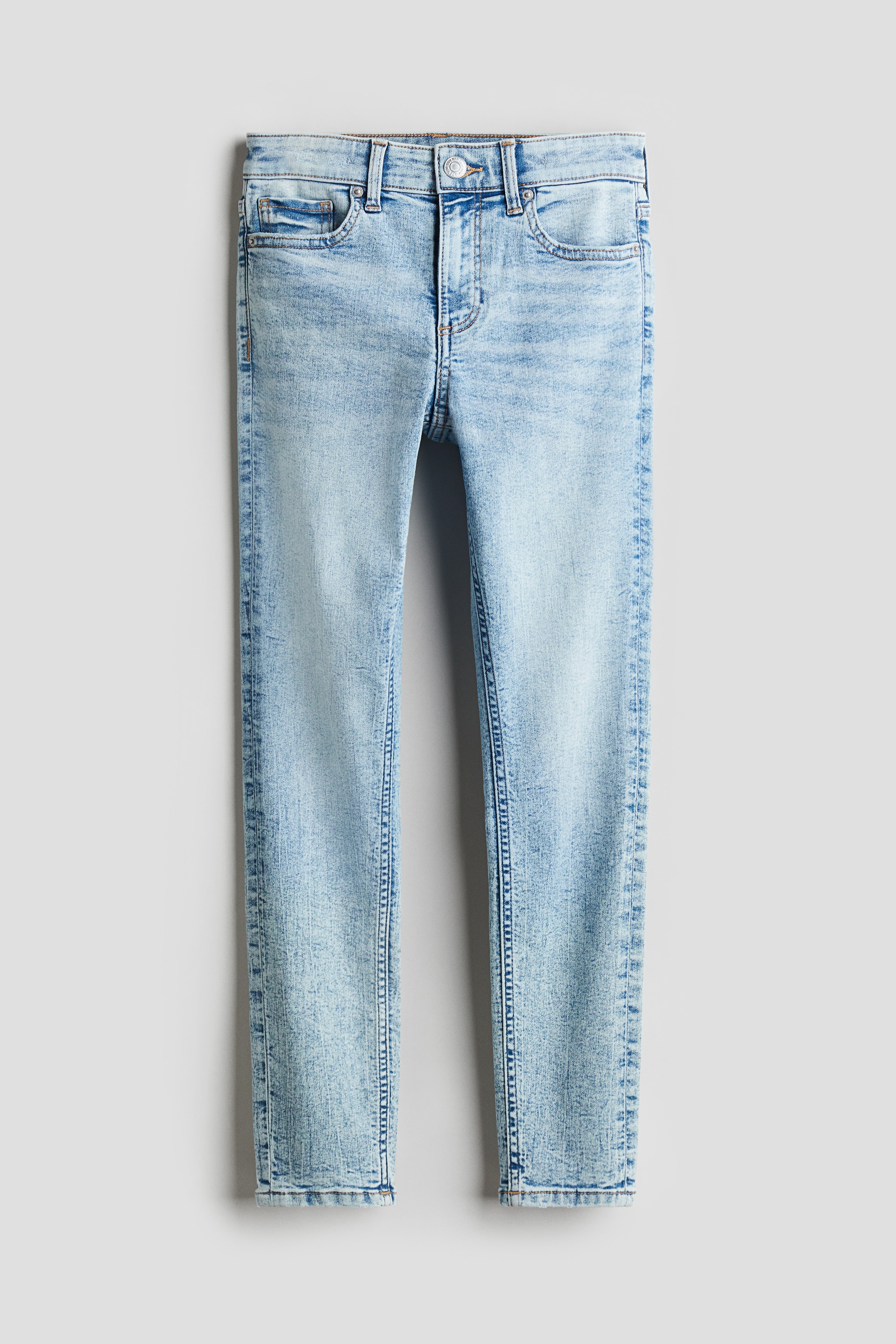 Ragazze - Blu denim chiaro Skinny Fit Jeans - Size: 134 (8-9Y)  - H&M