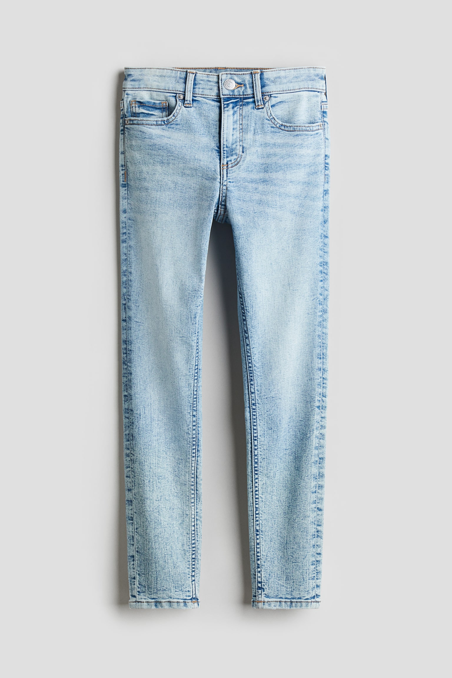 Skinny Fit Jeans - Light denim blue/Black - 1