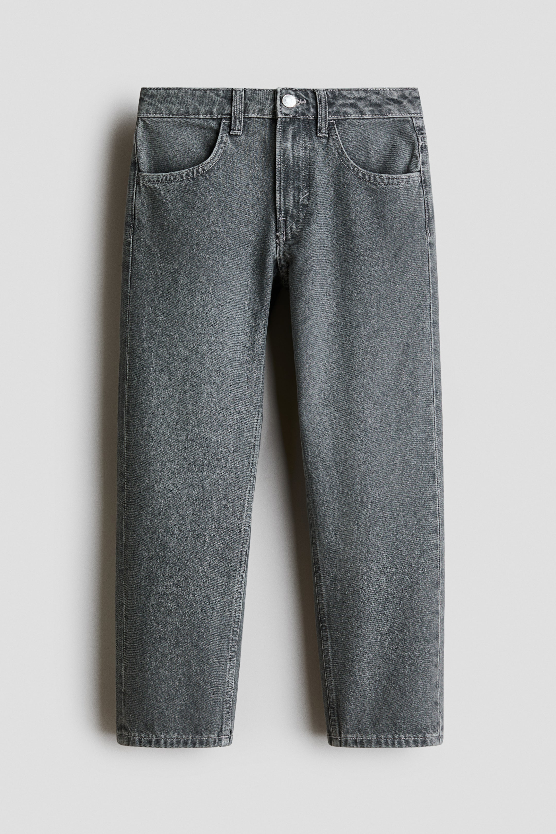 Visualizza immagine più grande: Relaxed Fit Straight Leg Jeans - Denim grey - BAMBINO | H&M IT 1