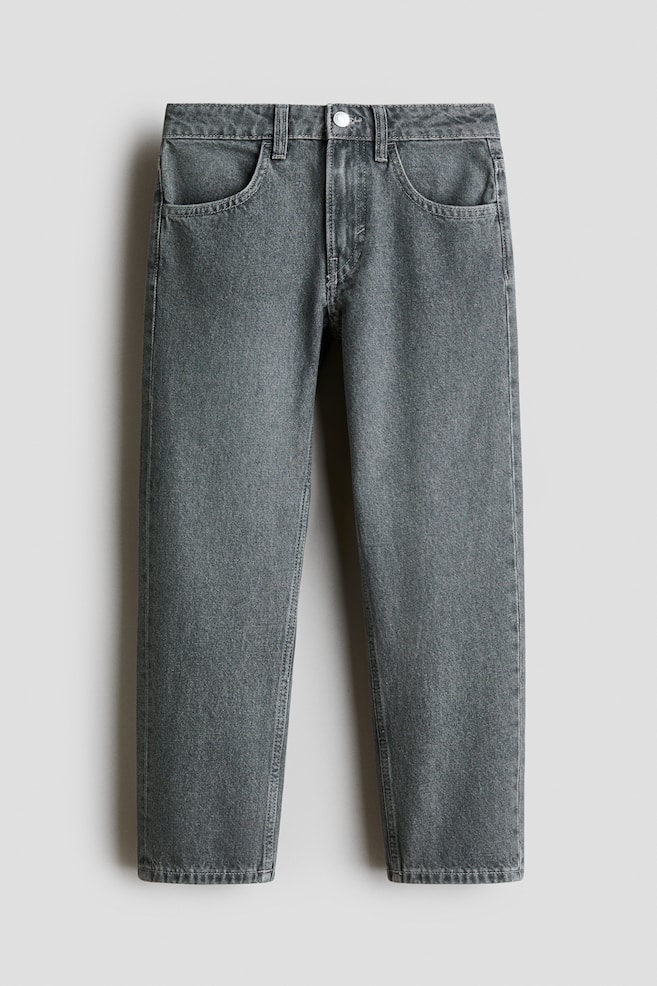 Relaxed-Fit Straight Leg Jeans - Denim gray/Denim gray/Dark denim blue/Light denim blue - 1