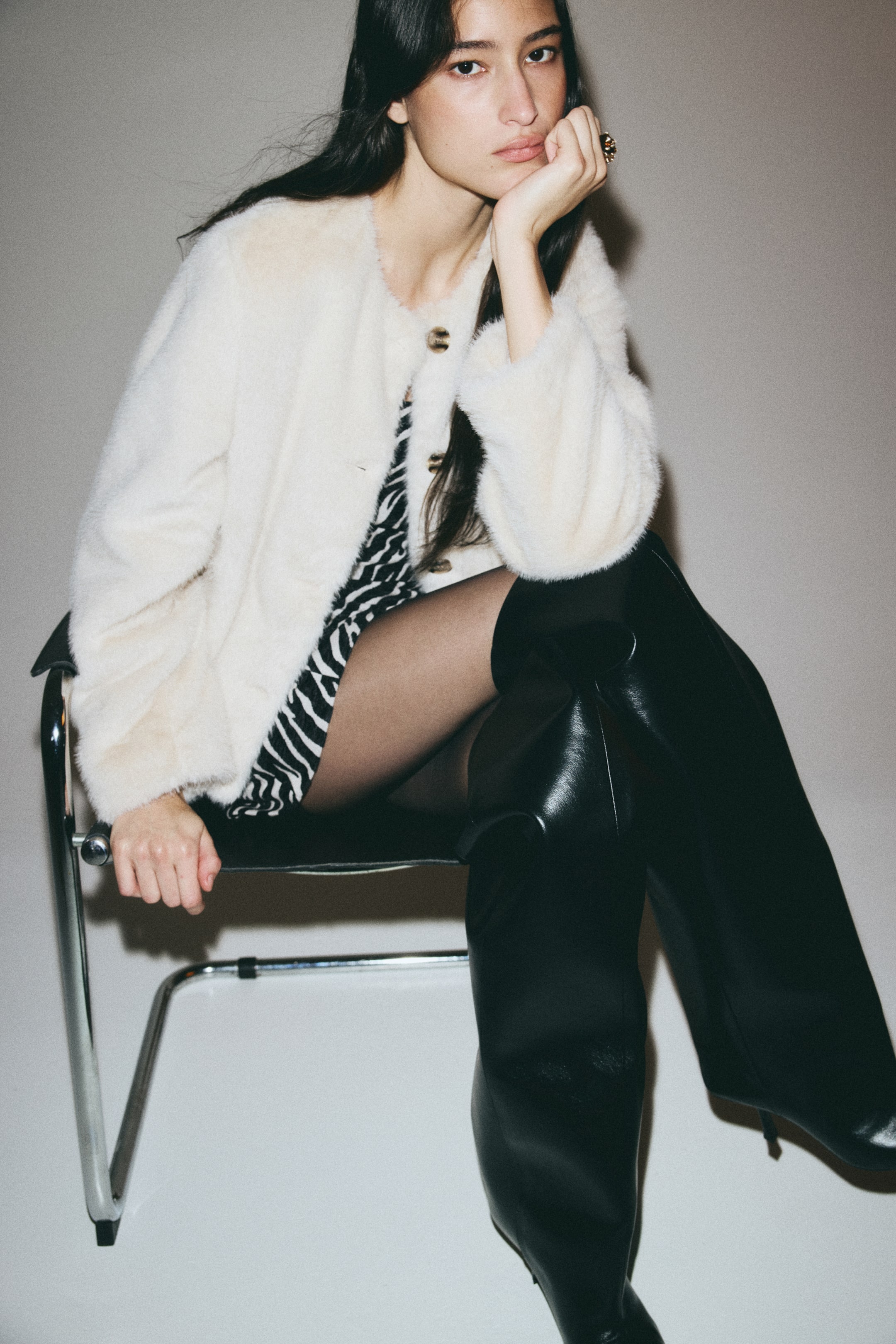 View larger image: Jacket - Light beige - Ladies | H&M US 1