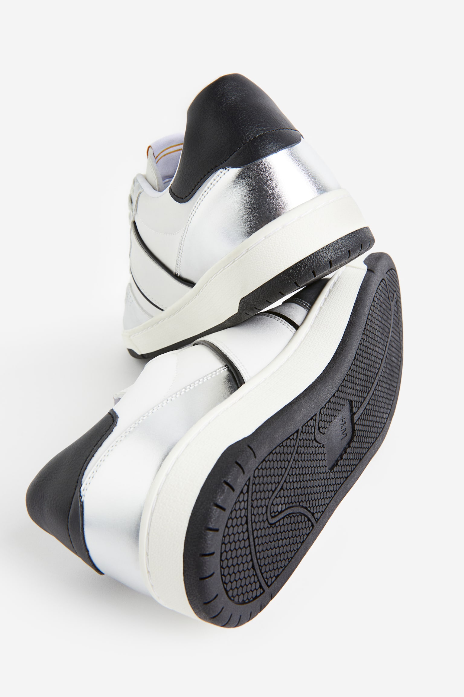 Trainers - White/Silver-coloured - 4