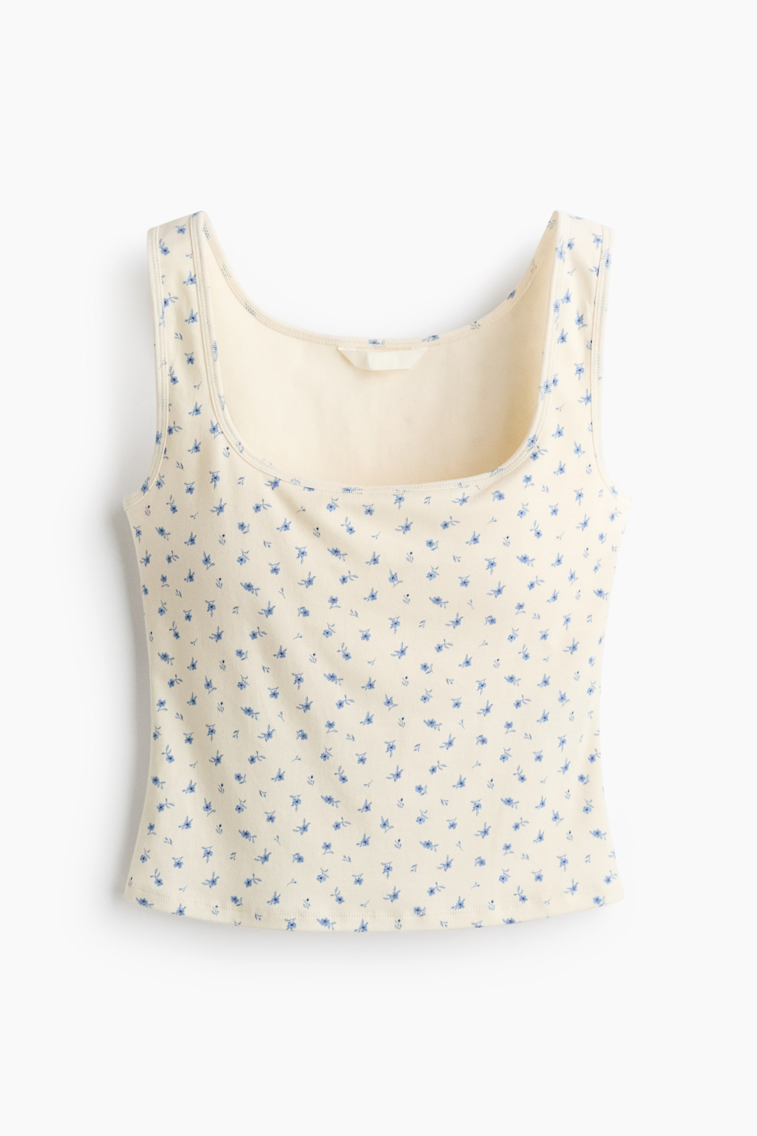 Áo ba lỗ cotton kèm áo ngực - Màu kem/Hoa/Màu trắng/Màu đen/Màu đen/Hoa/Màu hồng khói/Màu nâu đậm