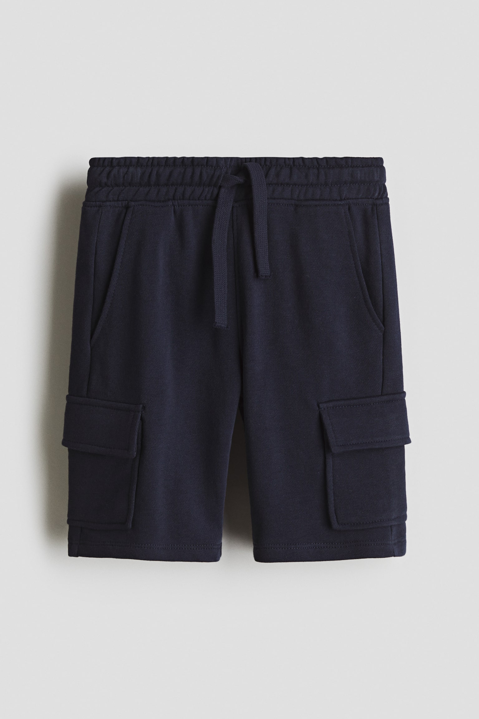 Детские шорты H&M Cargo Sweatshorts, цвет: Тёмно-синий — фото 1