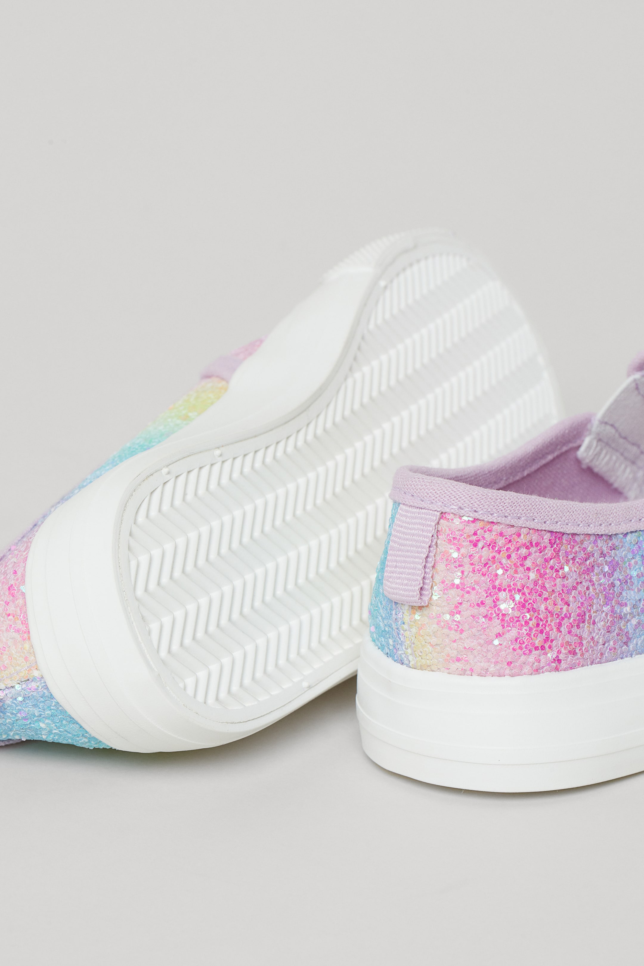 Ingrandisci l'immagine: Sneakers slip-on glitter - Viola chiaro/sfumato - BAMBINO | H&M CH 4