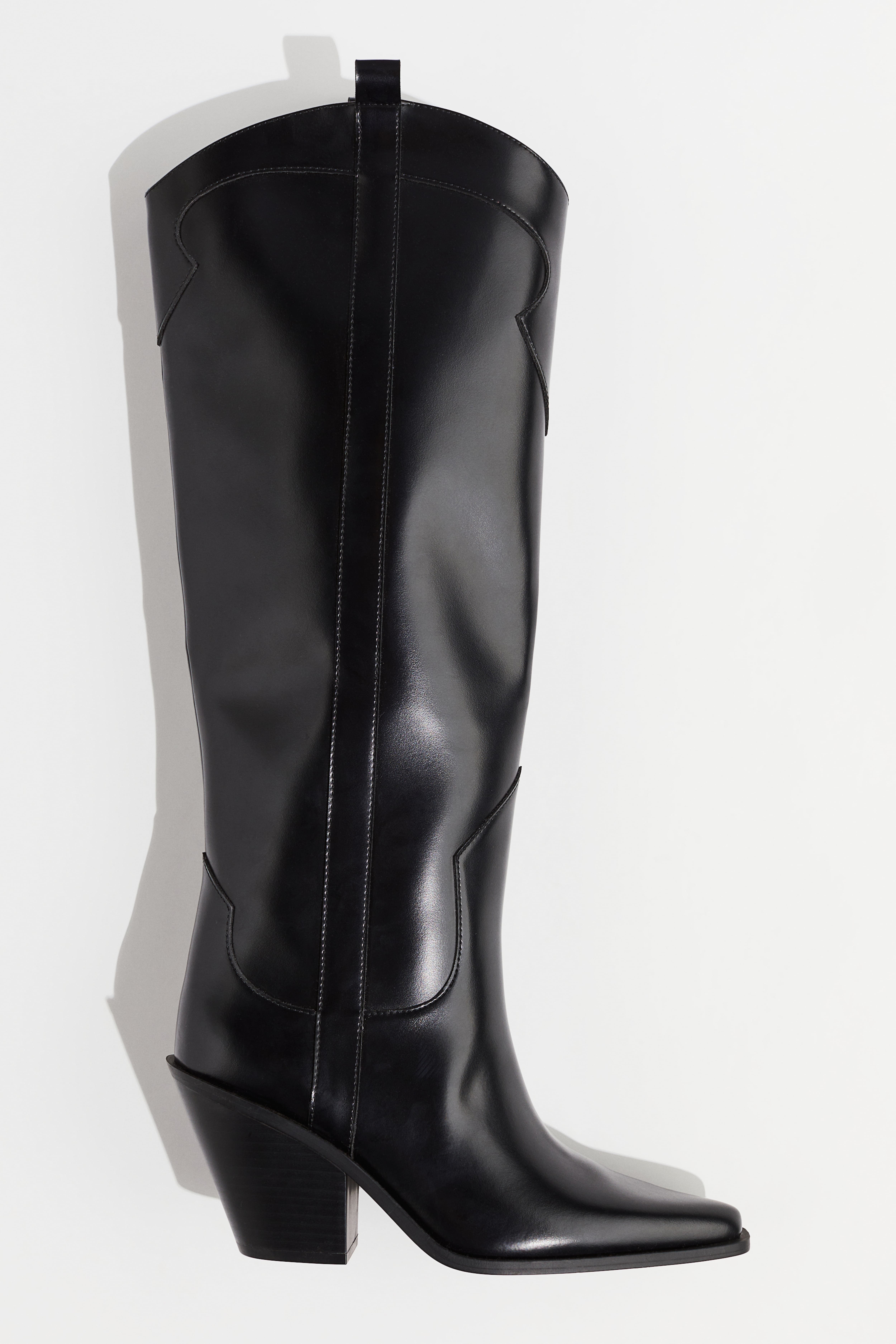 Ladies leather cowboy boots best sale