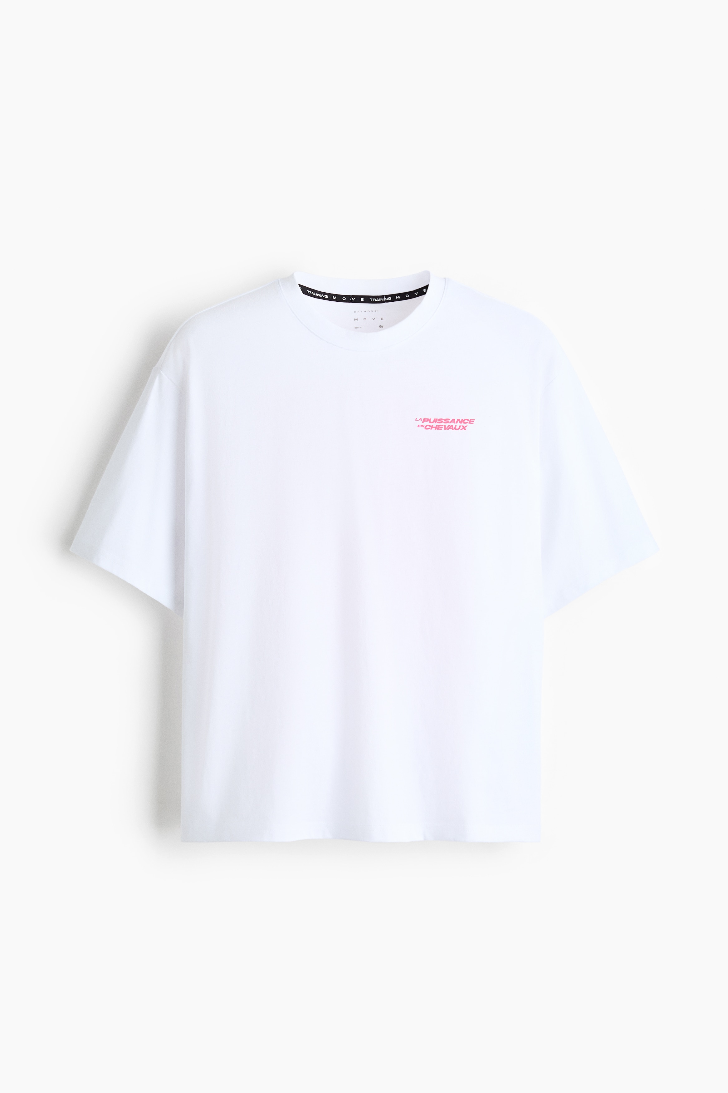 ボクシースタイル スポーツTシャツ DryMove™ - ホワイト／La Puissance/ダークグレー/ダークグリーン／パターン/ダークブルー／Training Team