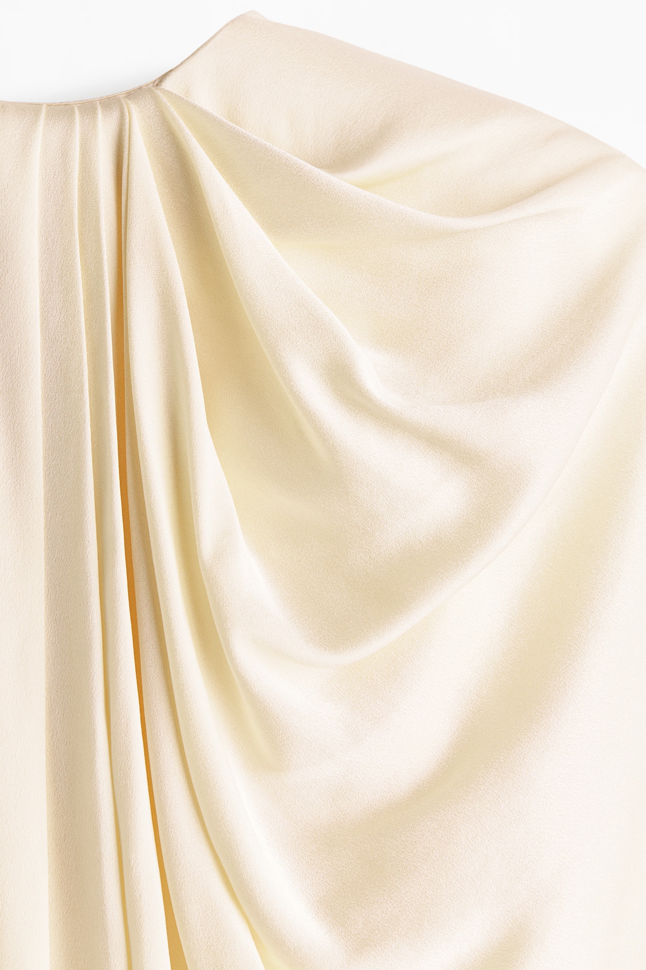 Draped Satin Top - image 2