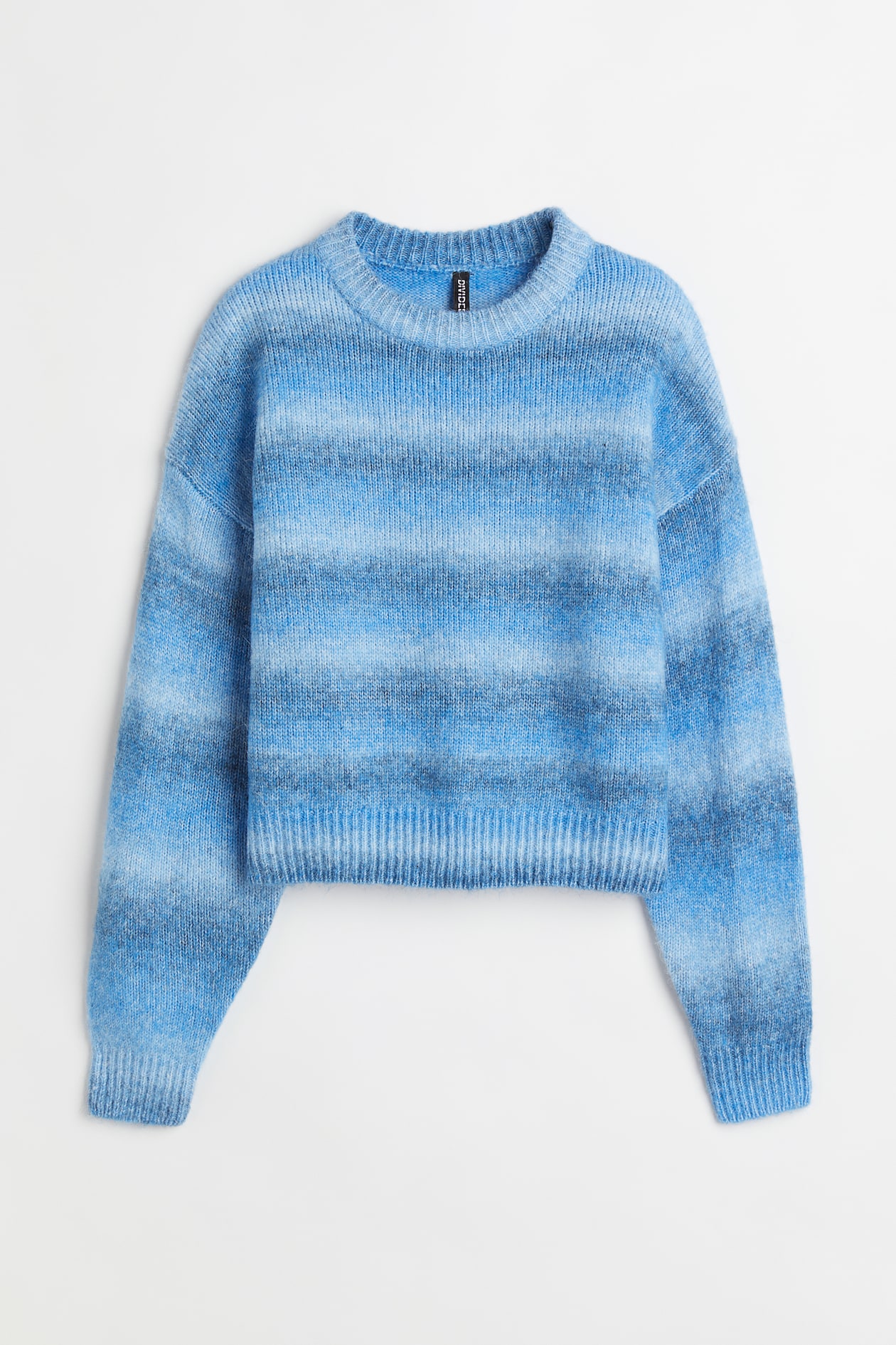 Sweater - Round Neck - Long sleeve - Light blue - Ladies | H&M US