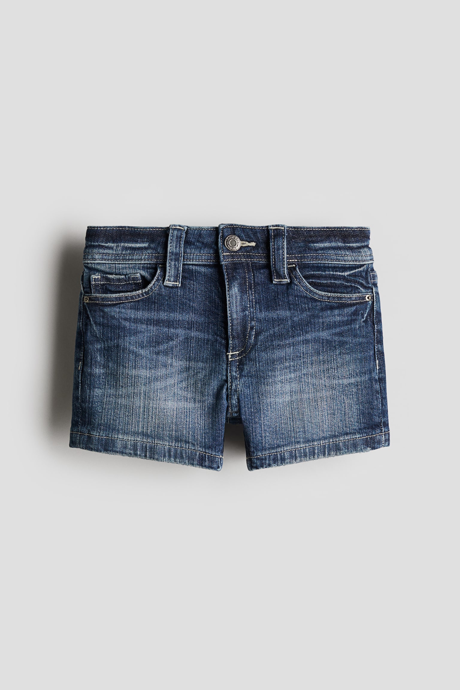 Denim Shorts - Dark denim blue/Denim grey/Light denim blue - 1