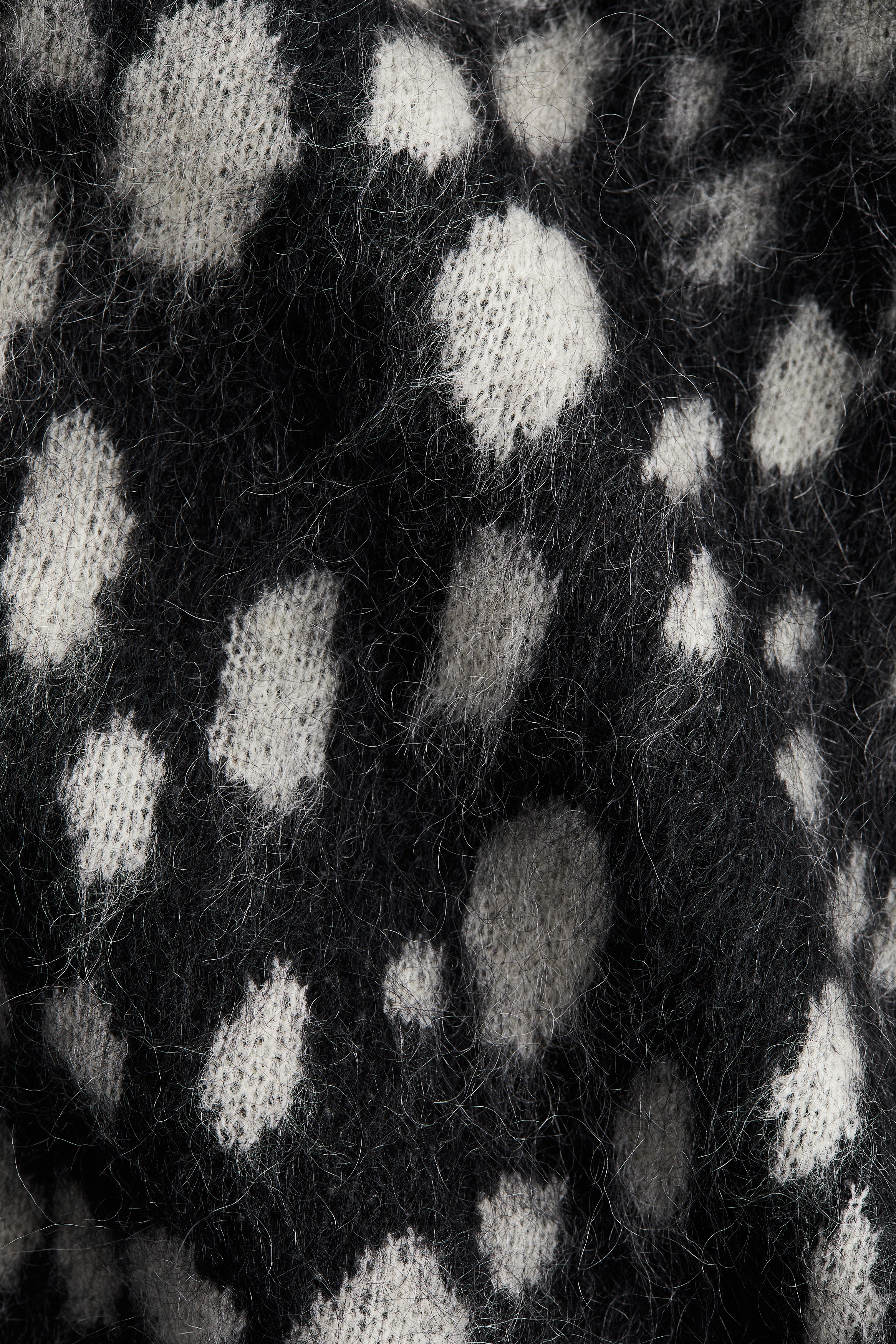 Mohair-blend turtleneck jumper