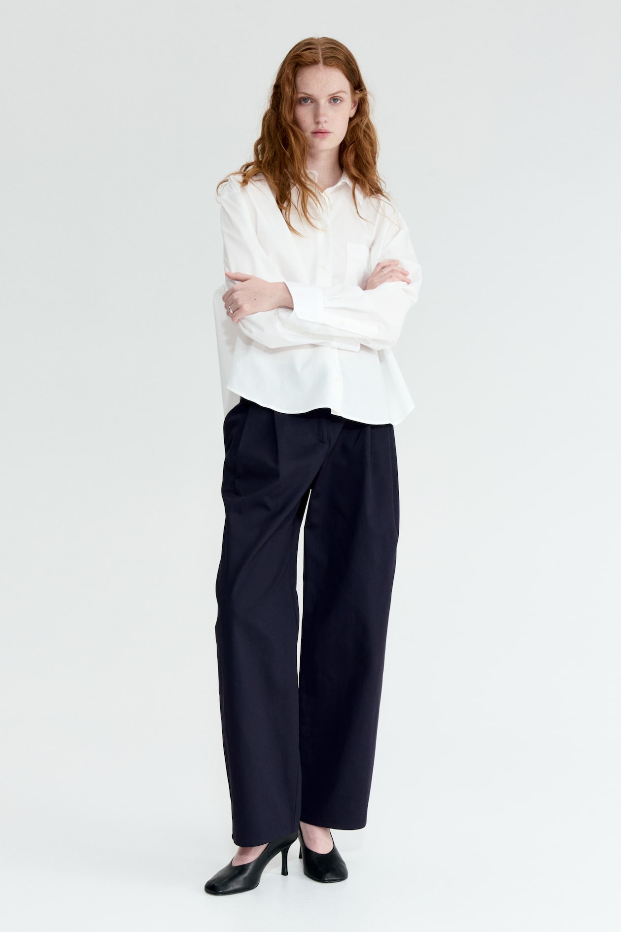 Cotton Dress Pants - image 4