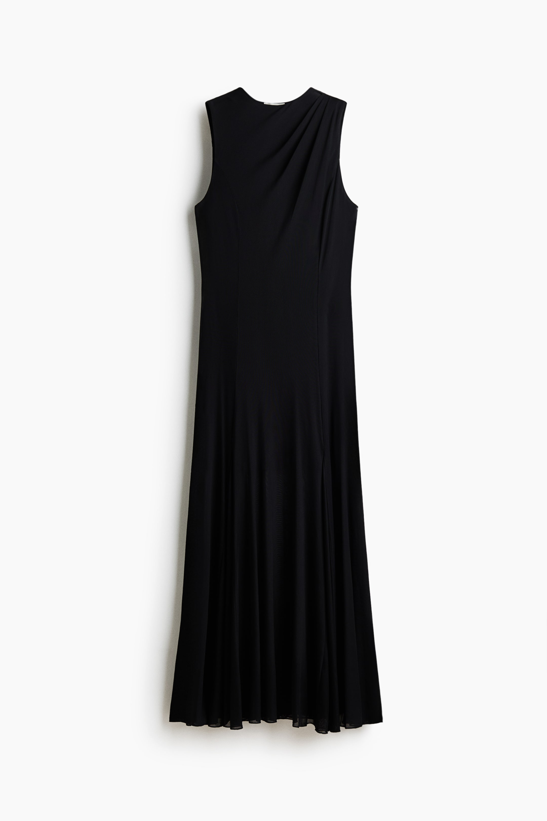 View larger image: Flared Mesh Dress - Black - Ladies | H&M AU 5