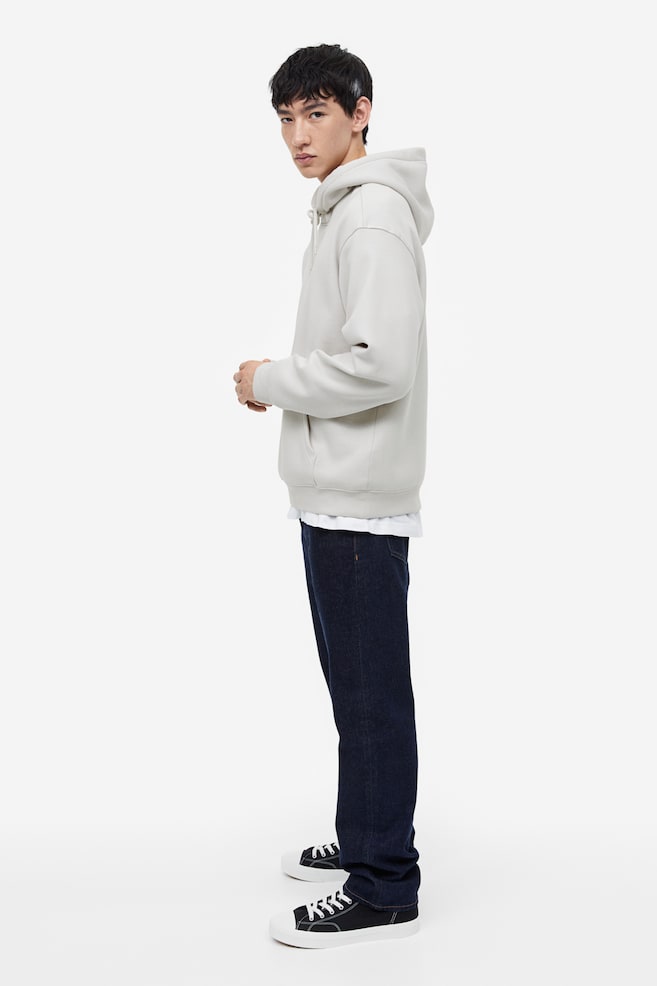 Relaxed Fit Hoodie - Light greige/Black/White/Light grey marl/dc/dc/dc/dc/dc/dc/dc/dc/dc/dc/dc/dc/dc - 7