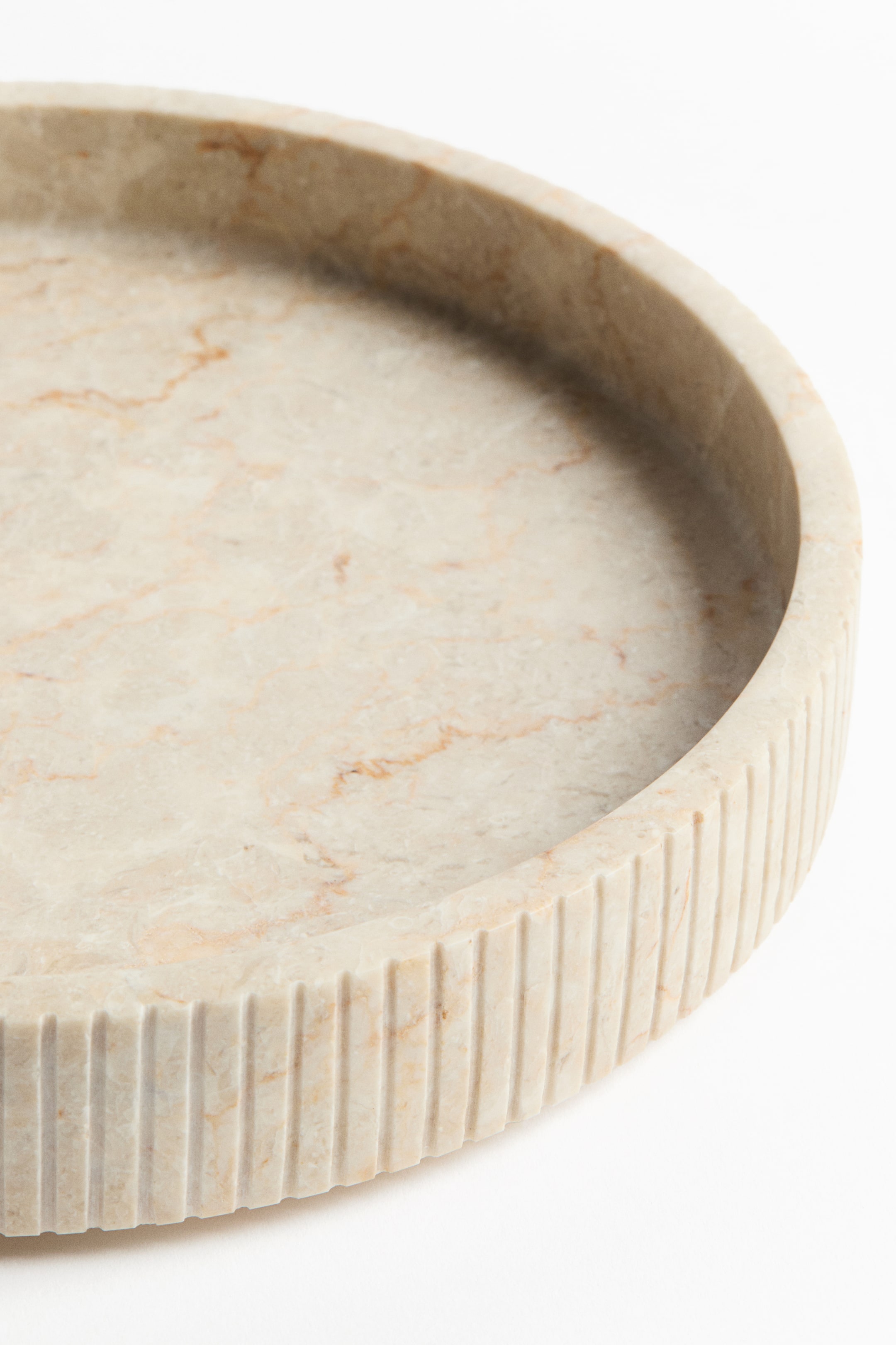 Round Marble Tray