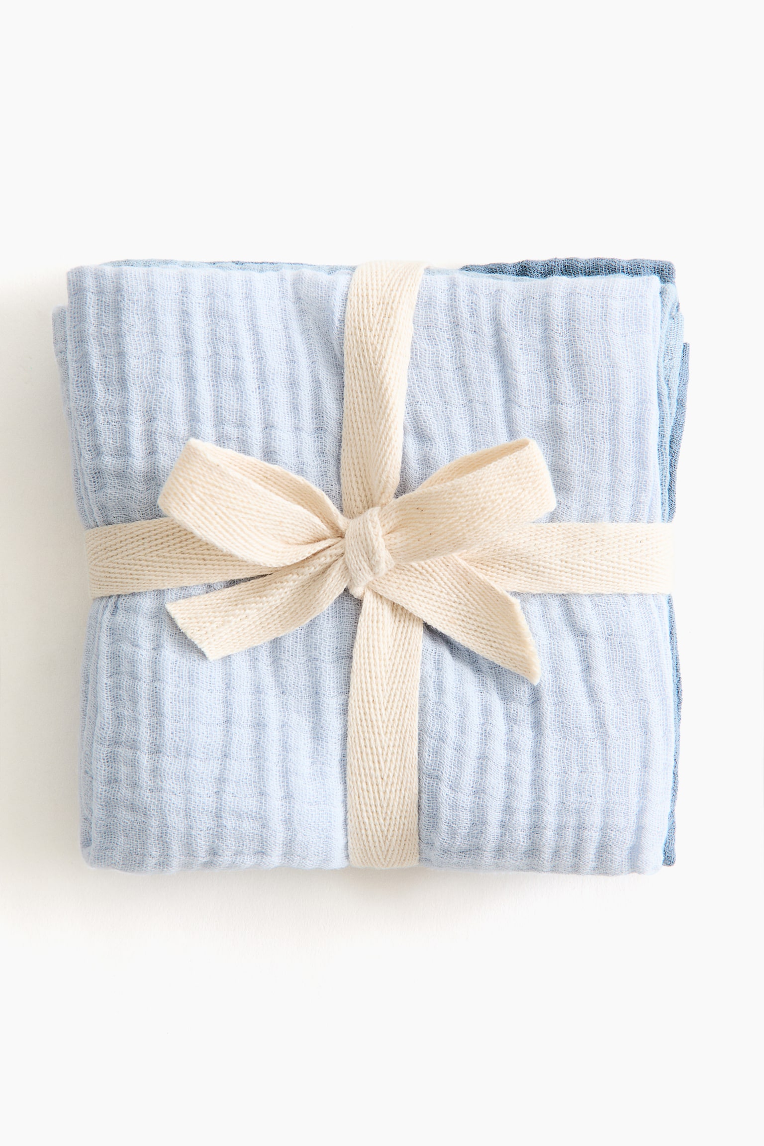 3-pack muslin cloths - Light blue/Dusty blue/Beige/White/Light khaki green/Powder pink/Old rose/Pale pink/Dark pink/Dusty pink - 3