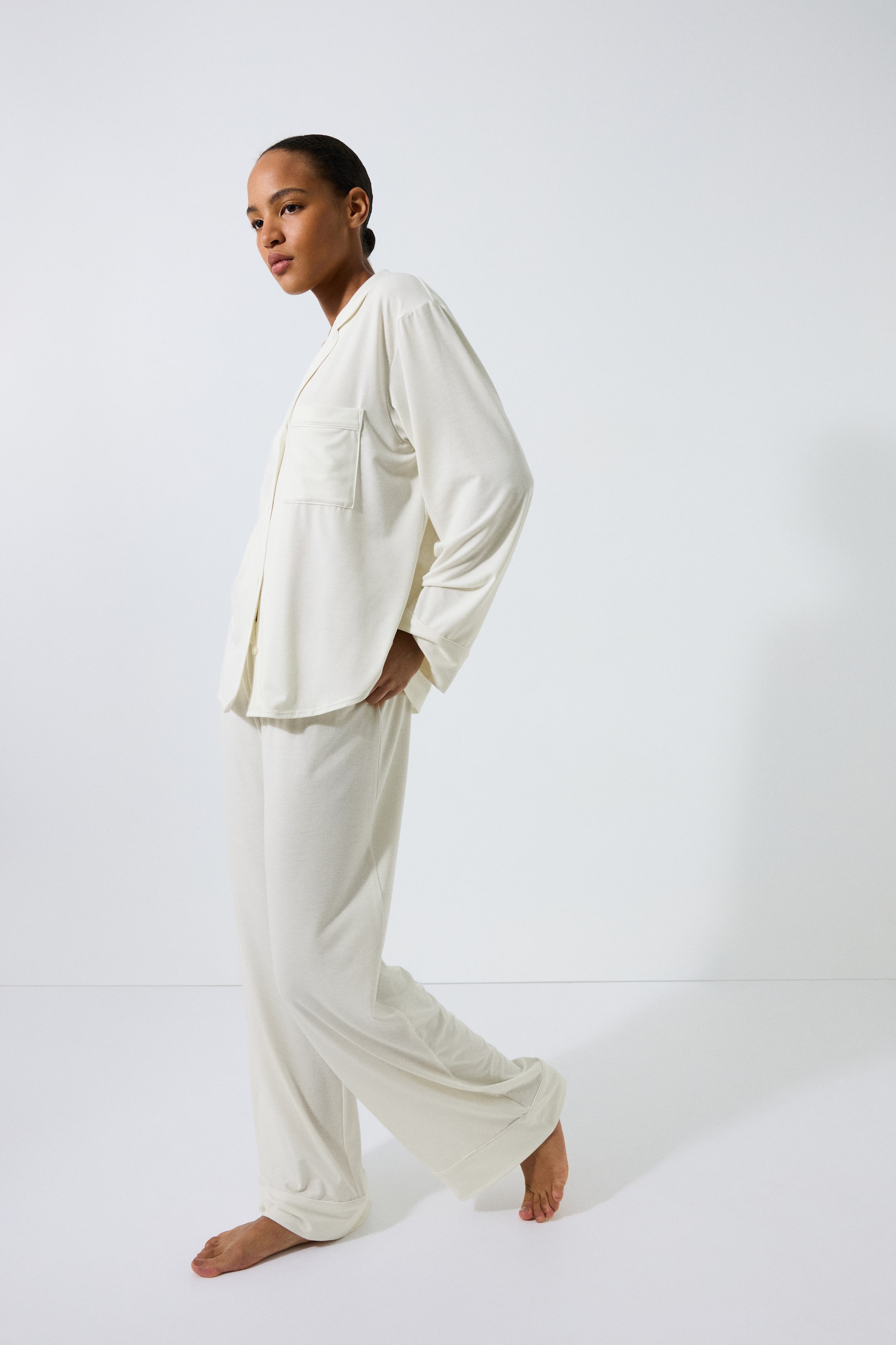 Viscose-Blend Pajamas