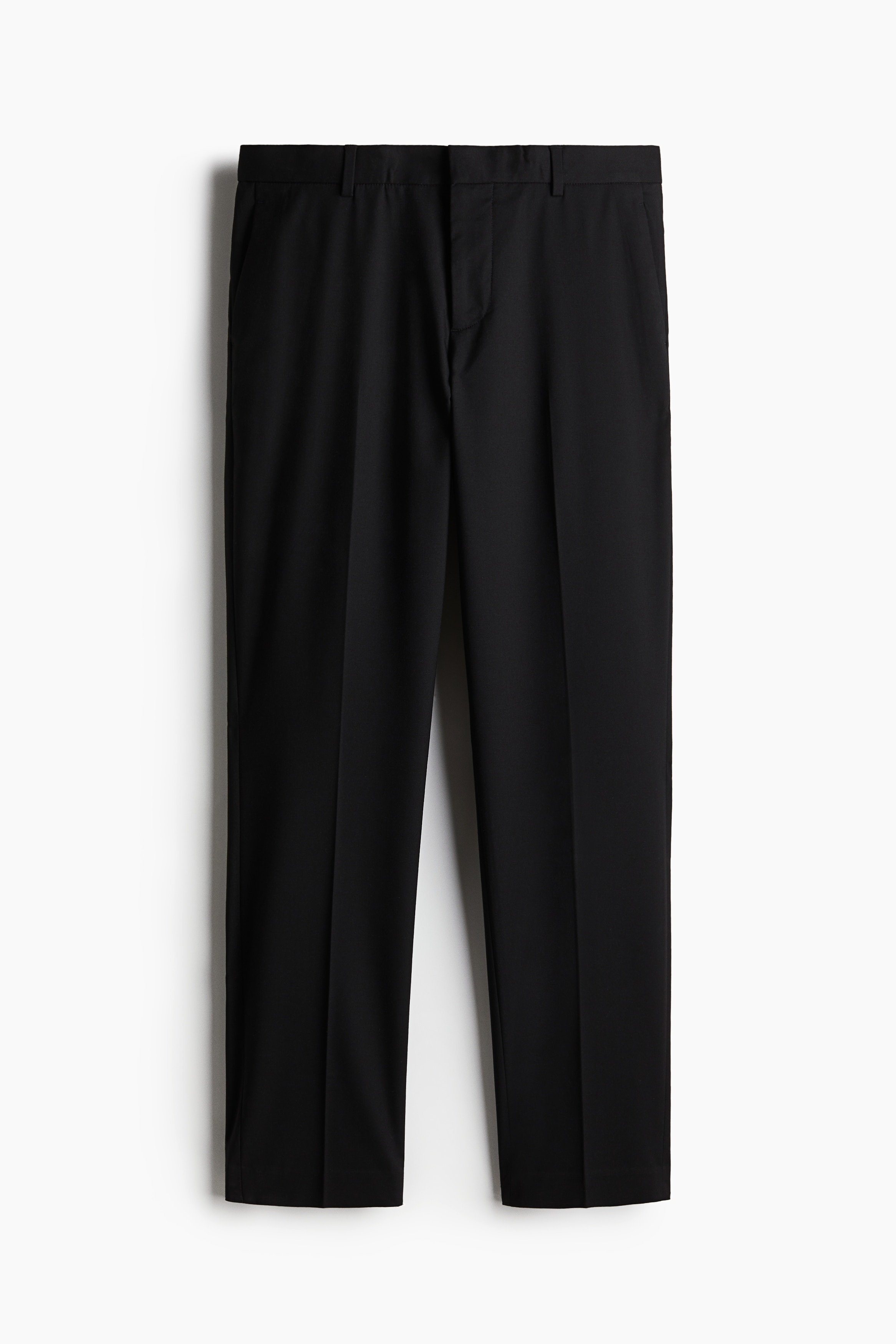 Slim-Fit Suit Pants - Black
