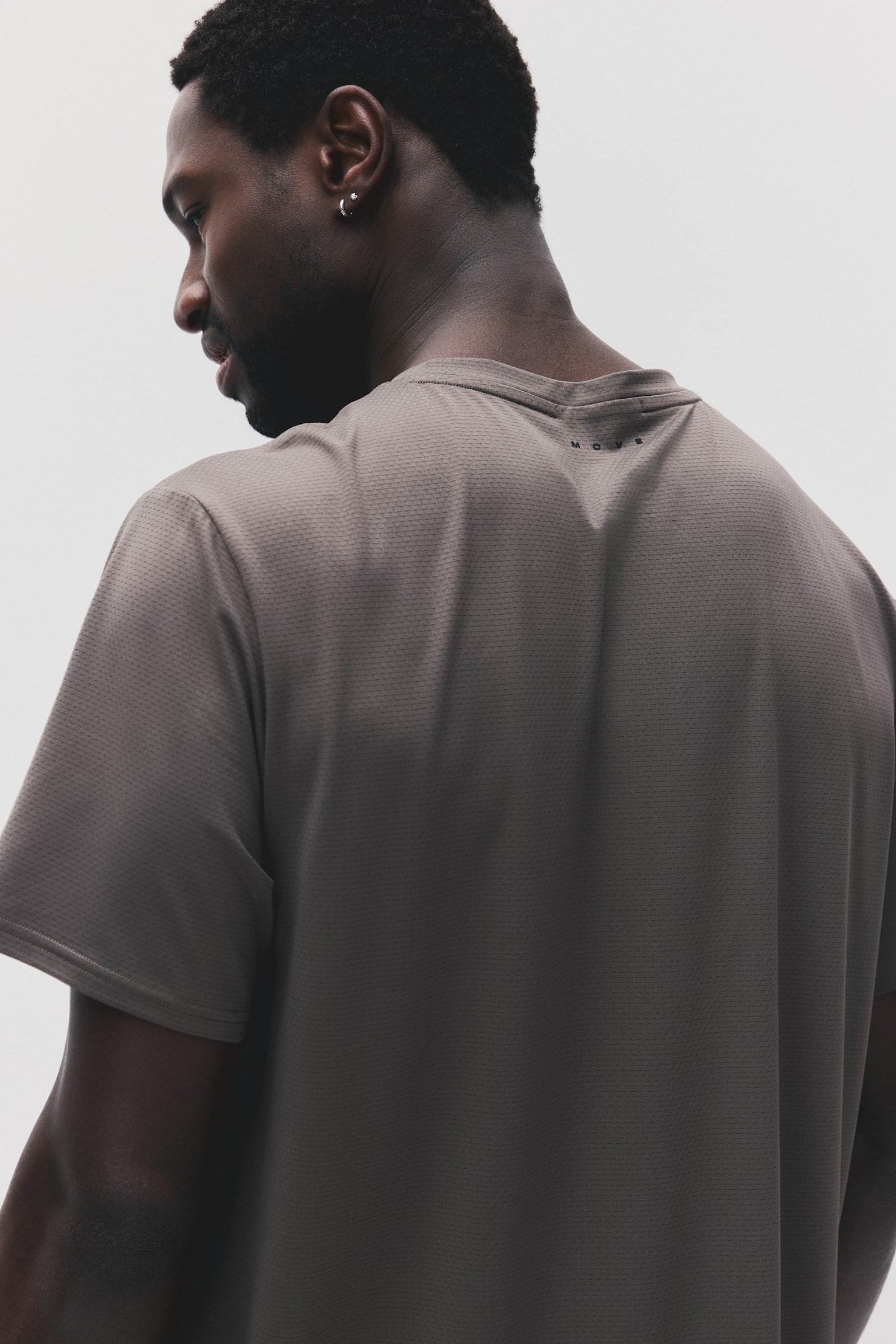 Mesh sports T-shirt with DryMove™ - Brown/Beige/Dark brown/Black/Teal/Dark blue/Grey marl/Grey marl - 8