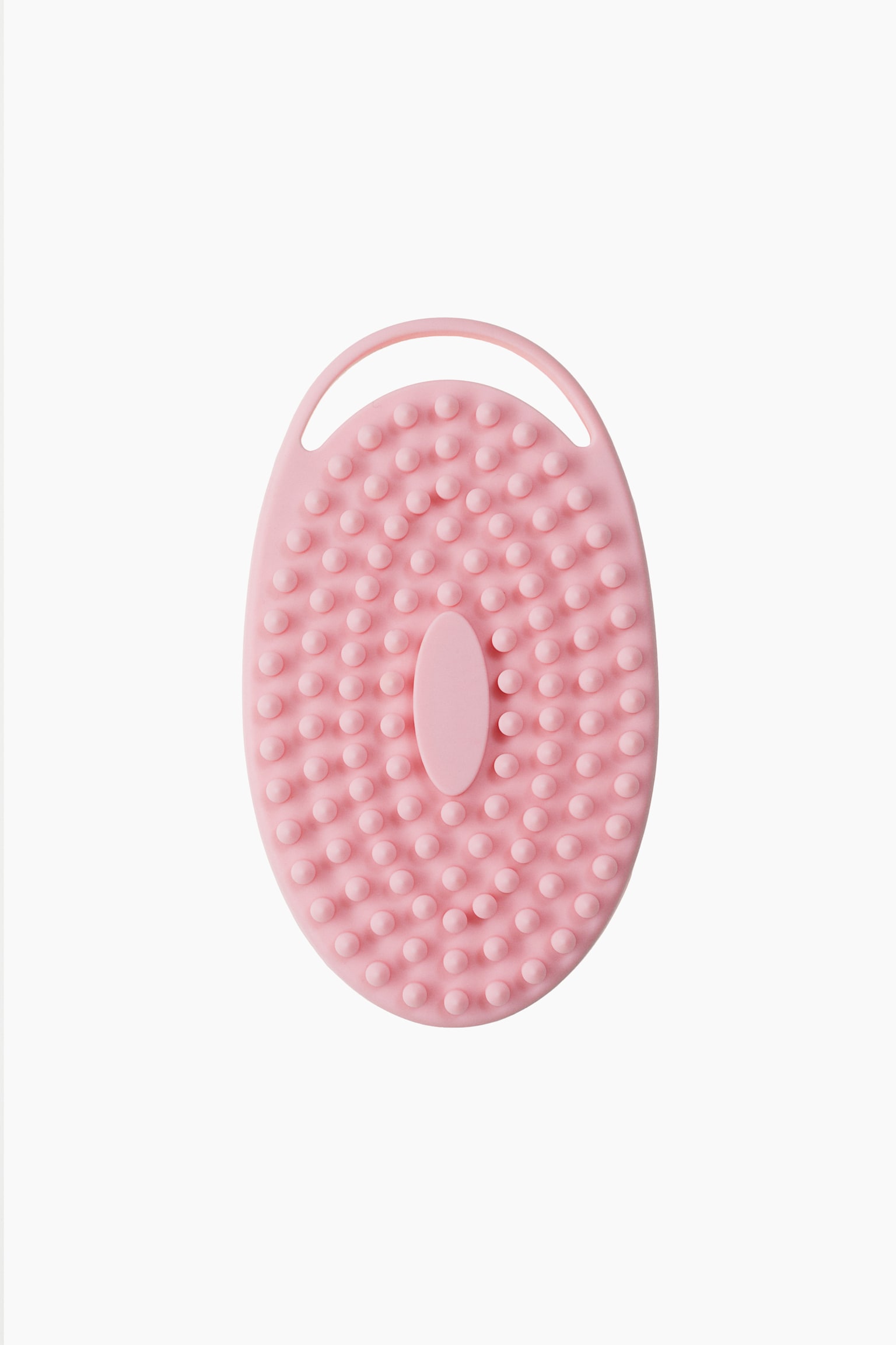 Double-sided silicone body brush - Light pink - 1