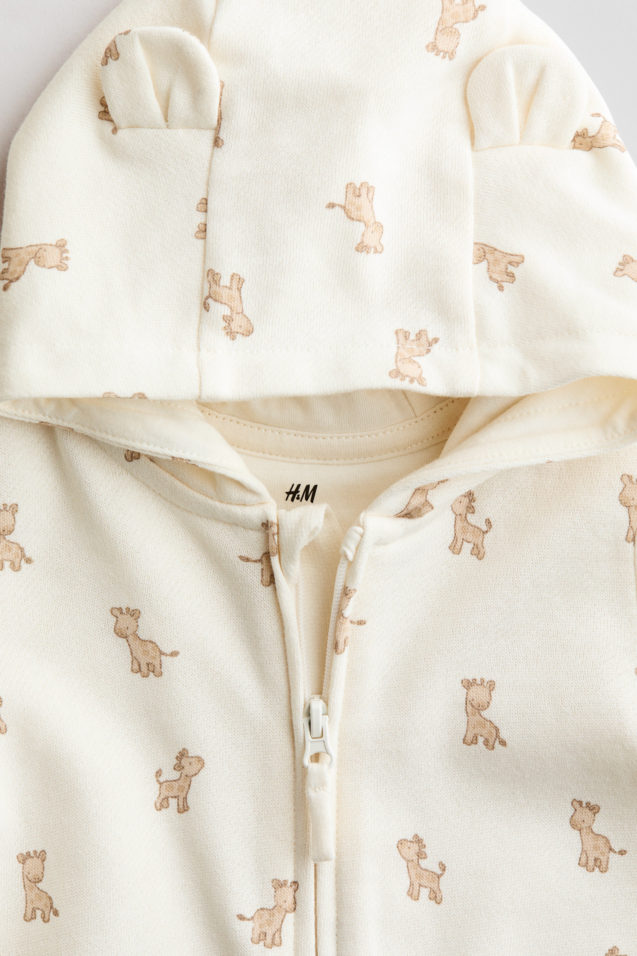 Детские комбинезоны H&M Printed Velour Jumpsuit — фото 2