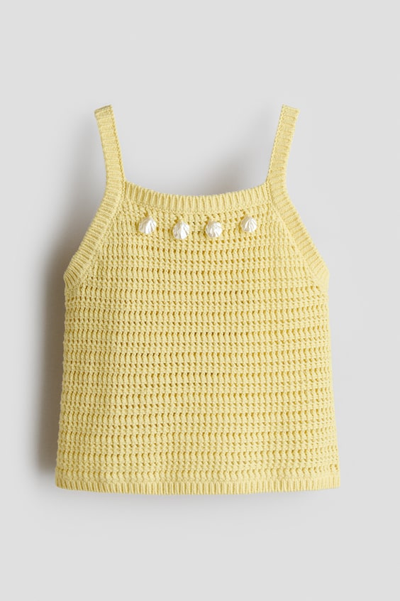 Детские топы H&M Embellished Knit Top