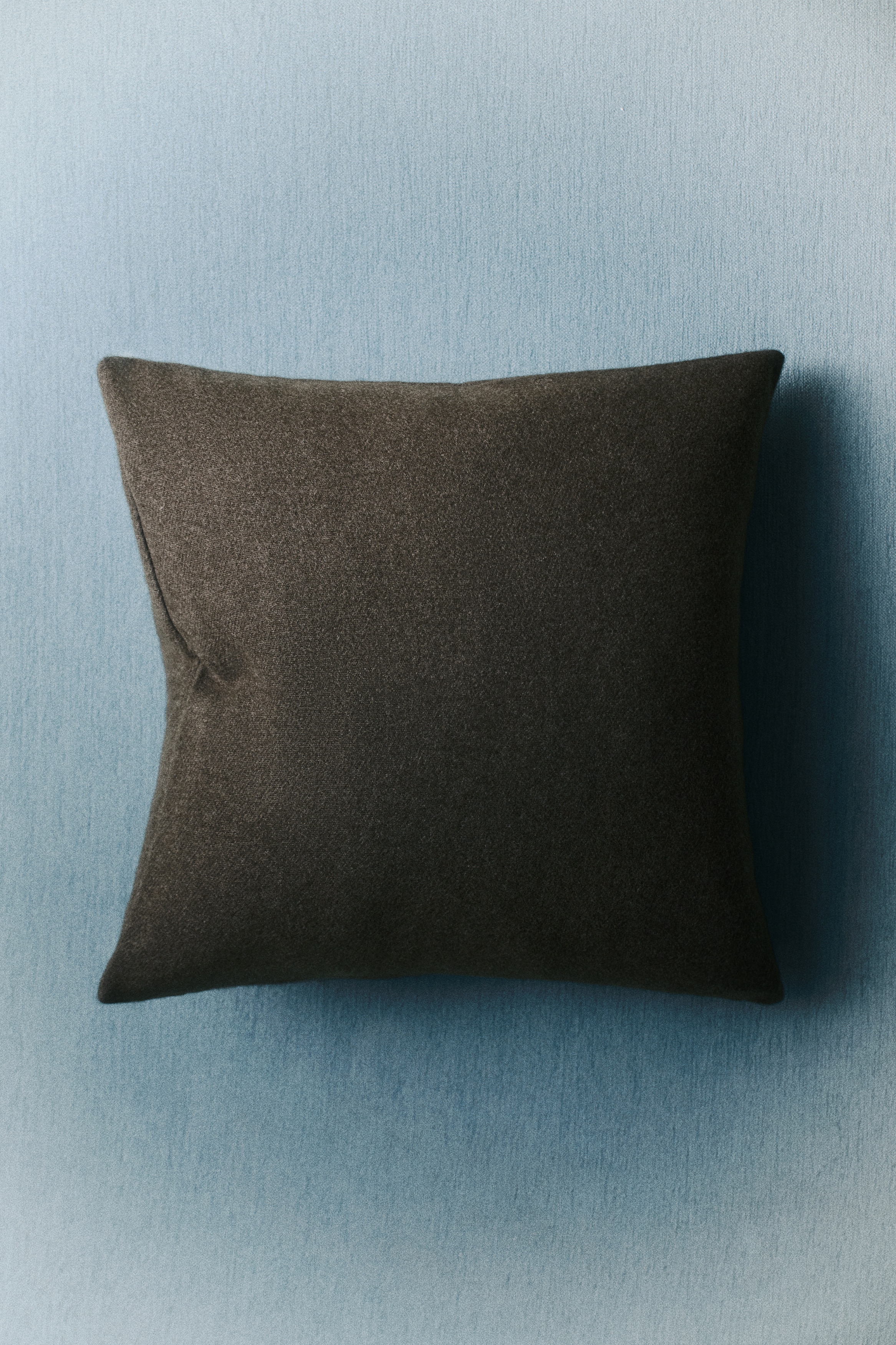 Viscose-Blend Cushion Cover - Dark gray/Taupe/Cream