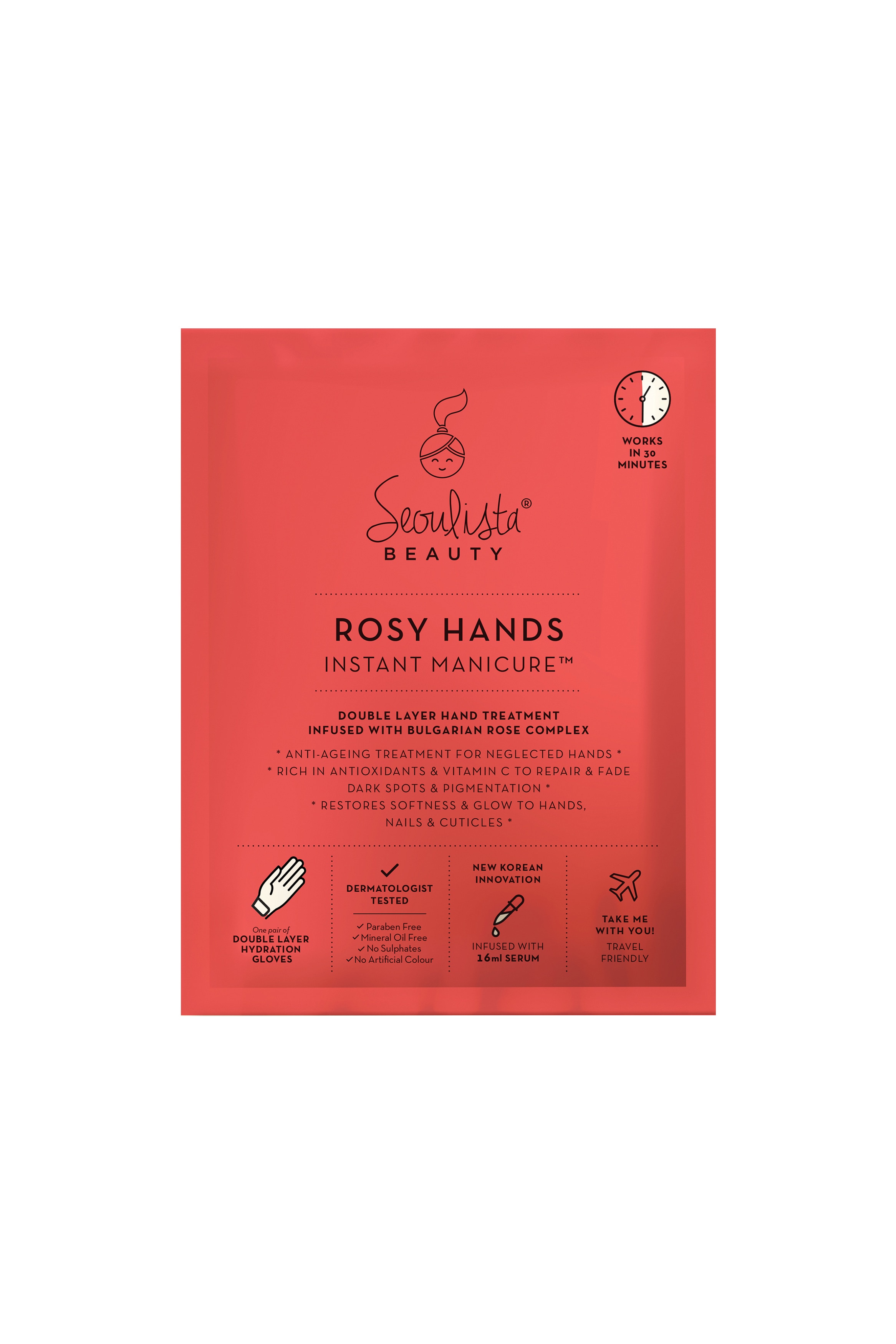 Seoulista Beauty - Rosy Hands Instant Manicure - Instant