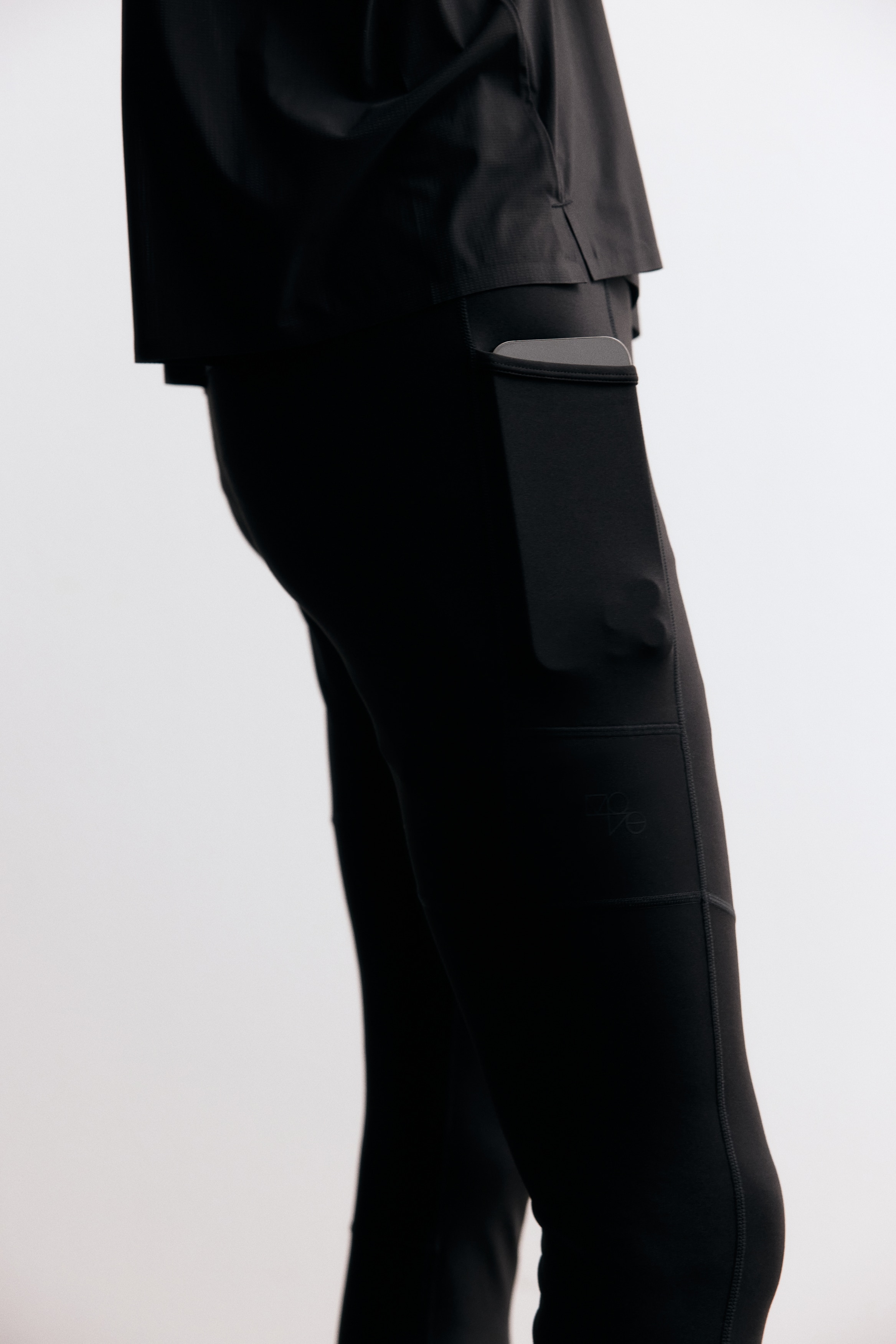 H & M - ランニングタイツ DryMove™ - ブラック H & M - ランニングタイツ DryMove™ - ブラック