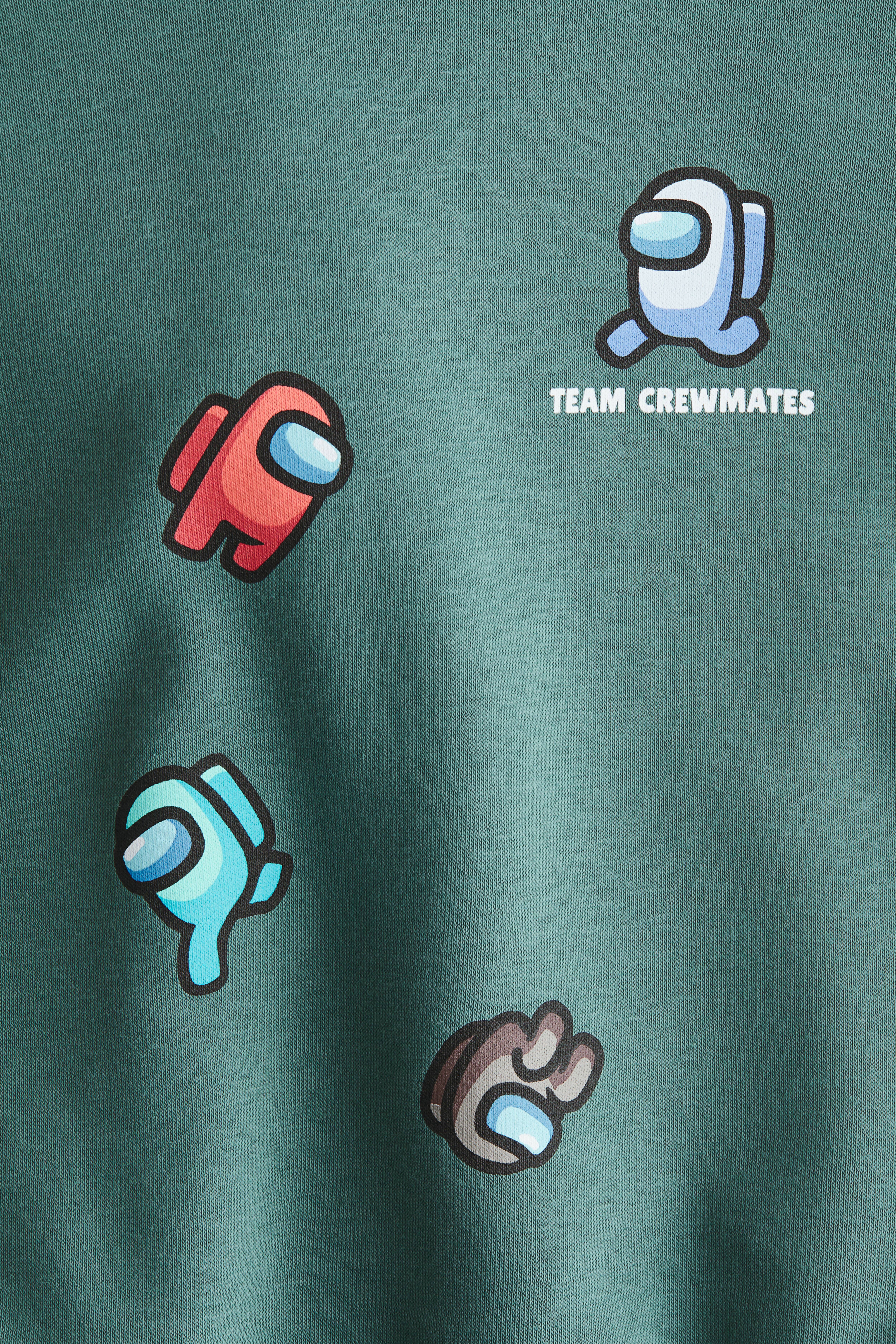 Hoodie with Printed Motif