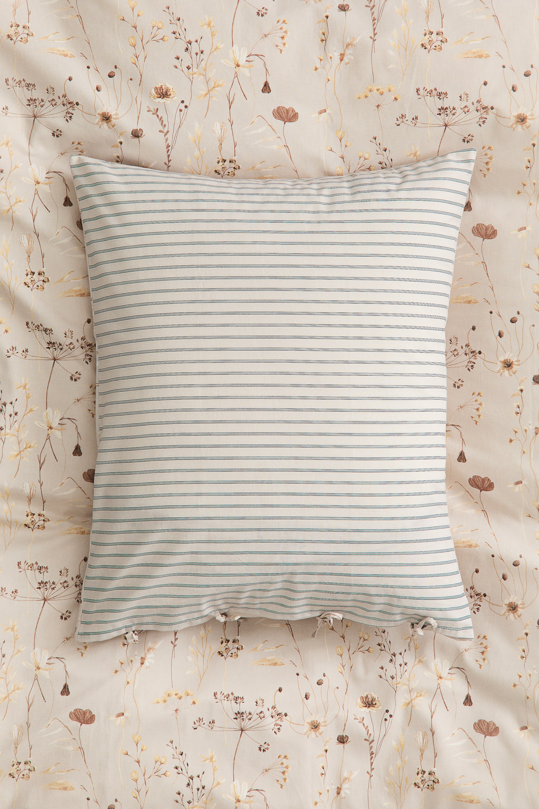 Floral-Print King/Queen Duvet Cover Set
