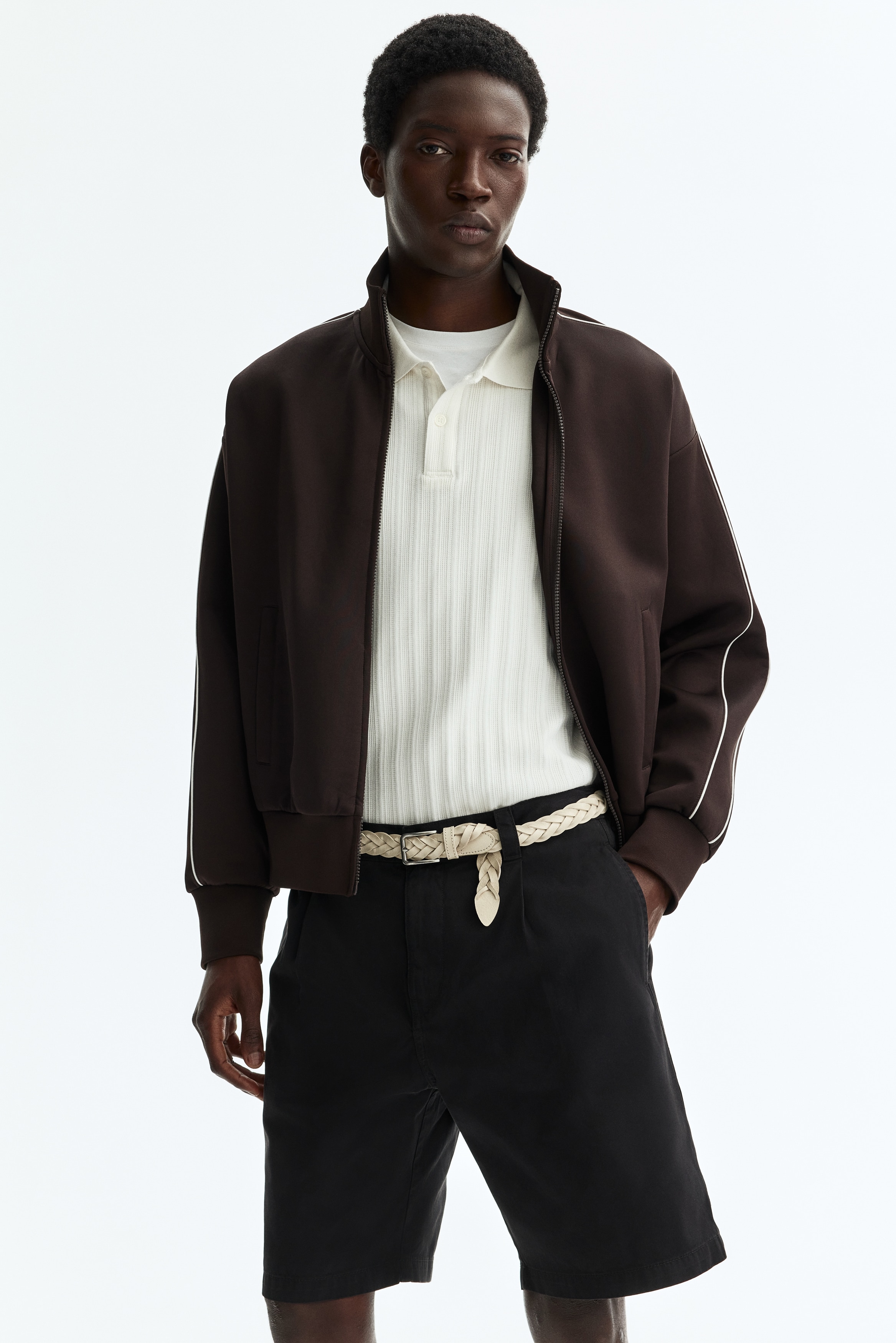 Relaxed-Fit Cotton Chino Shorts from H&M - $39.99