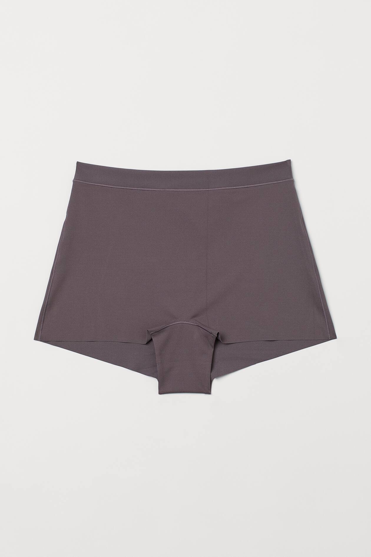 H&M+ Light shaping briefs - Dark grey - Ladies | H&M GB
