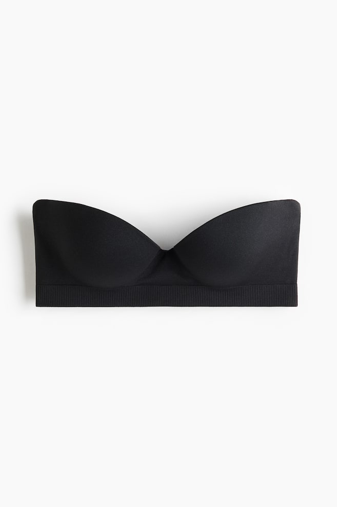 Sutien balconette căptușit Seamless - Negru/Bej/Bej-pal - 1