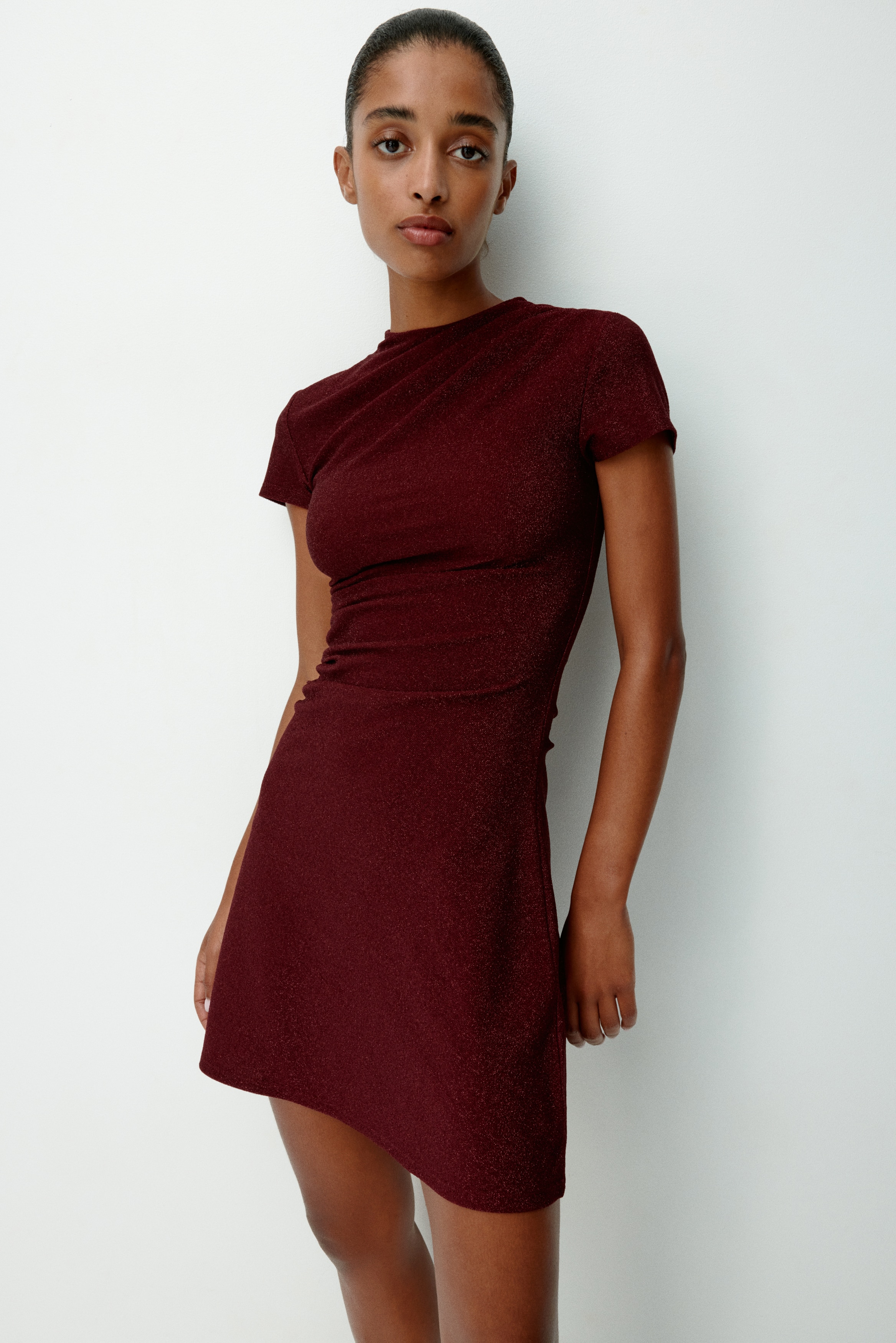 Women's Dark green Draped Dress | H&M US Women's Dark green Draped Dress | H&M US