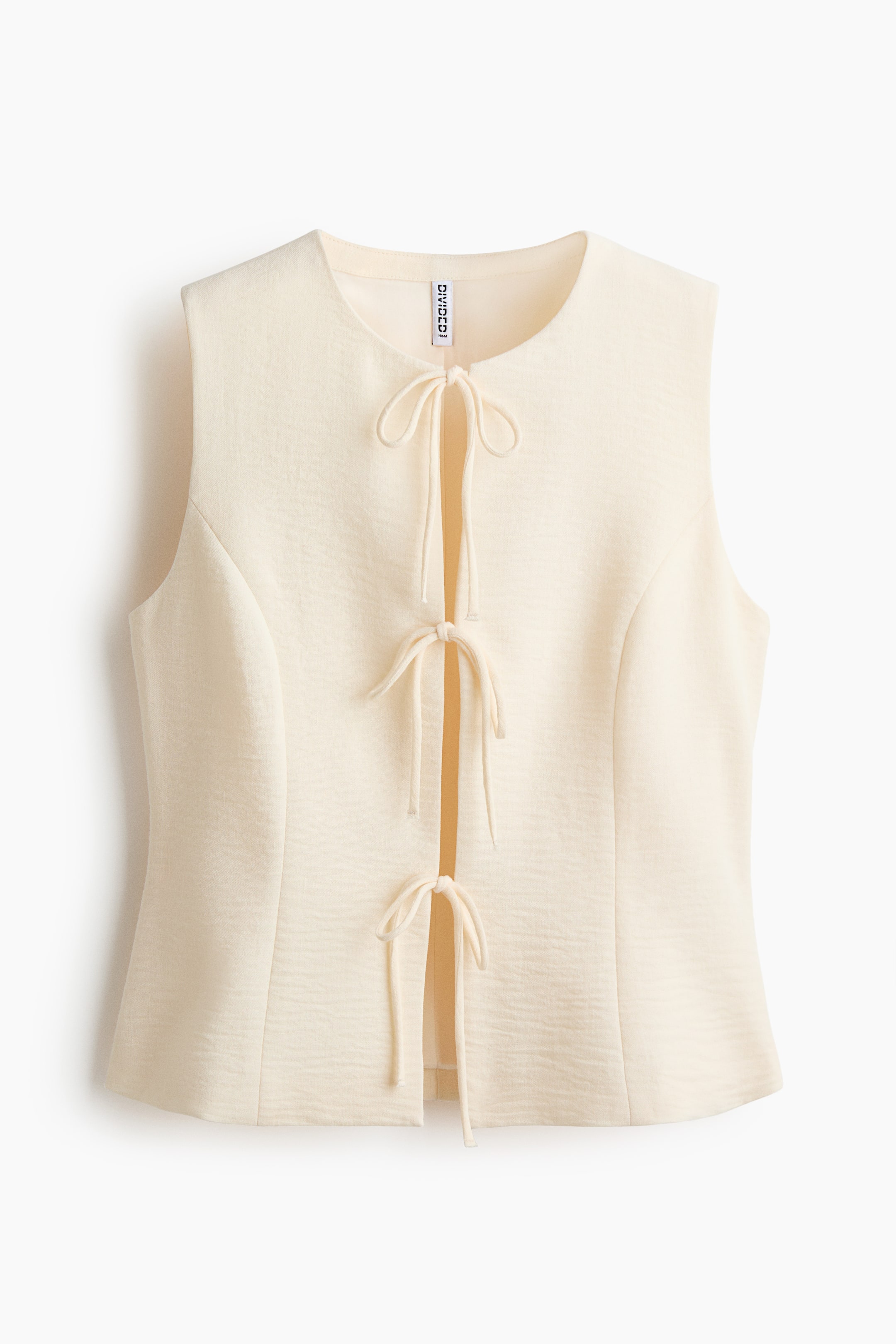Tie-Detail Vest