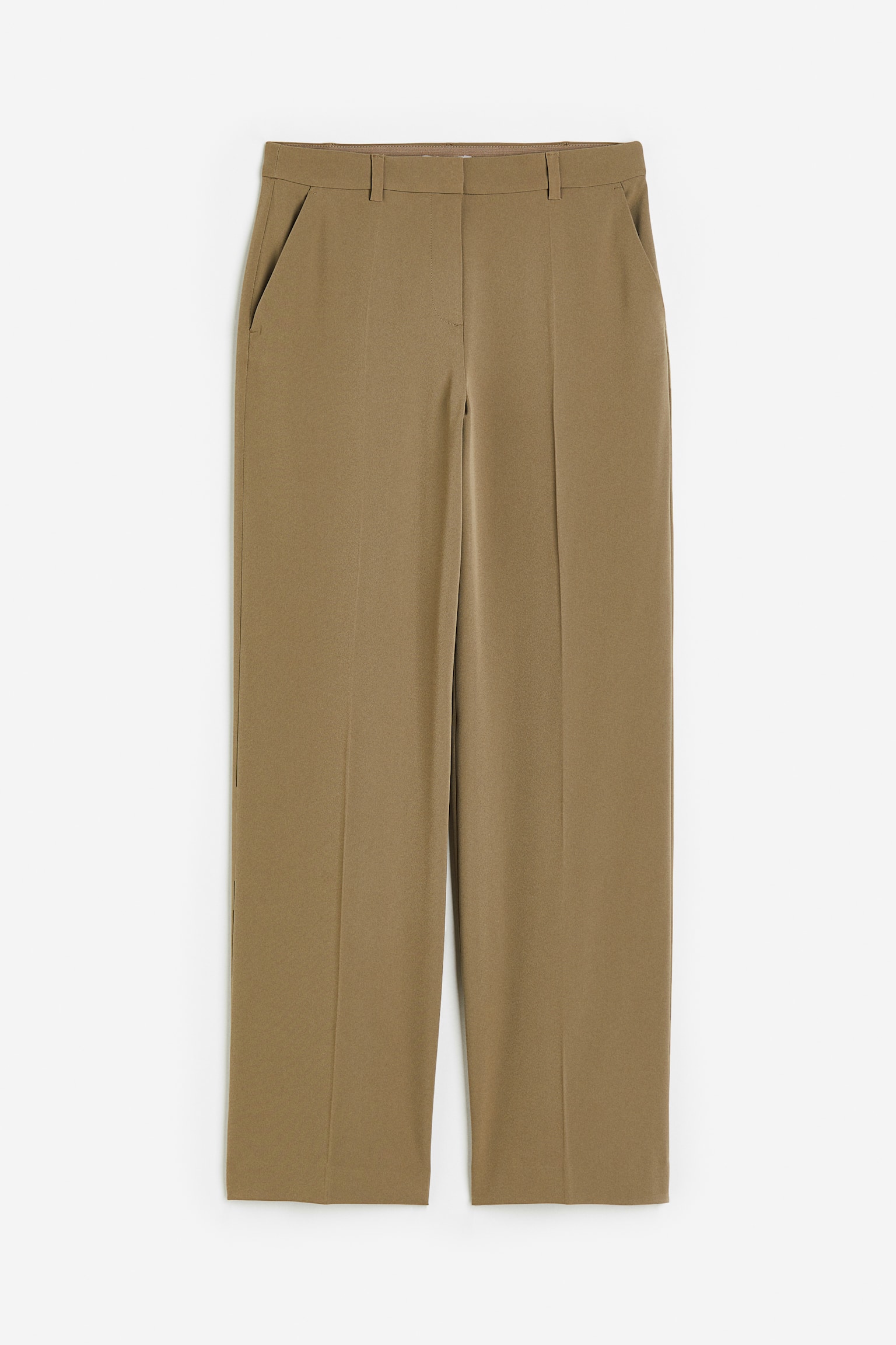 Straight Pants - Dark beige/Black/Pink/Black marle/Sage green/Dusty blue - 1