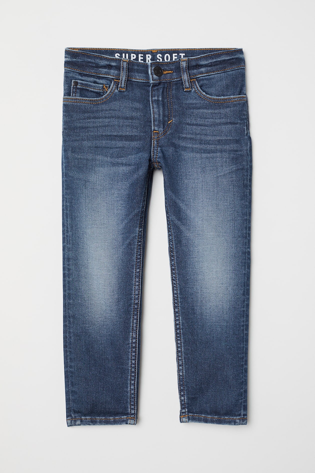 Super Soft Skinny Fit Jeans Dark denim blue Kids H&M IN