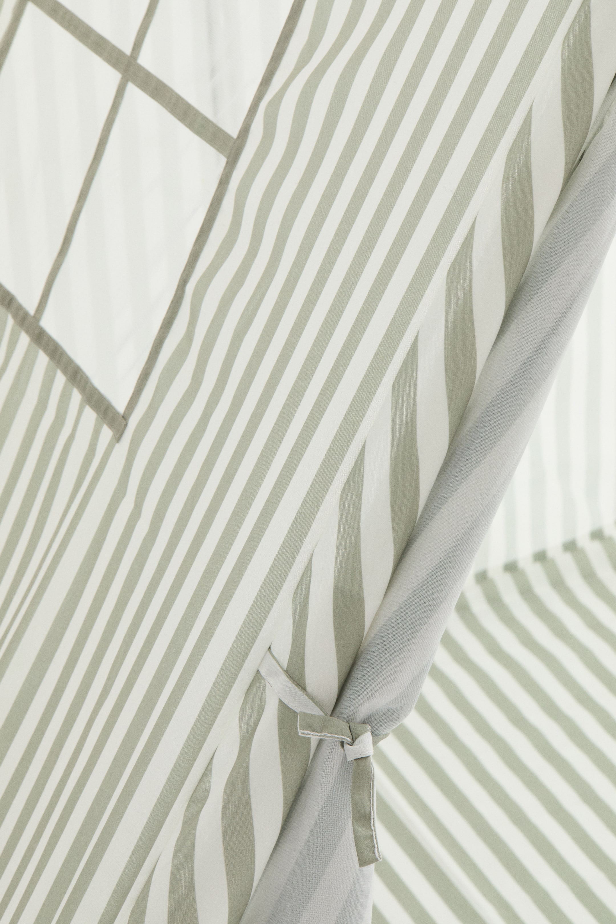 Ampliar la imagen: Tienda de campaña - Verde caqui claro/Rayado - Home All | H&M MX 7