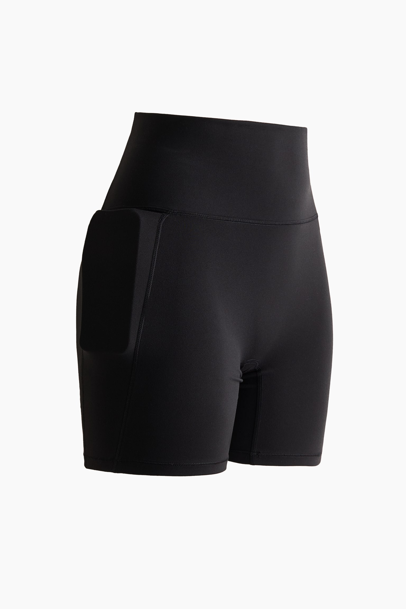 Krótkie legginsy SoftMove™ z kieszeniami - Czarny/Kremowożółty/Liliowy/Apricot/Zakurzony fiolet - 6