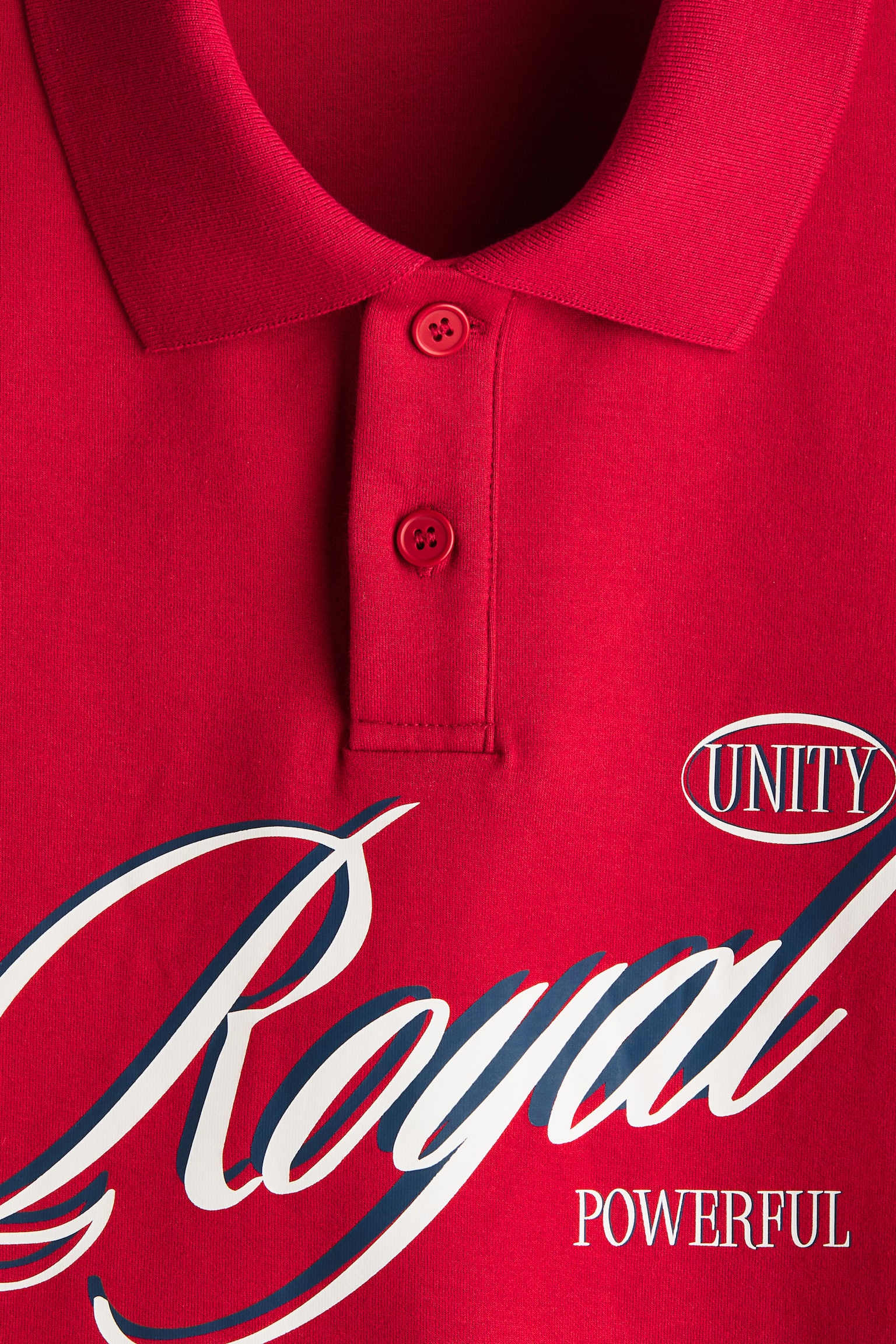 Loose Fit Polo shirt - Red/Colour block/Green/Colour block - 7