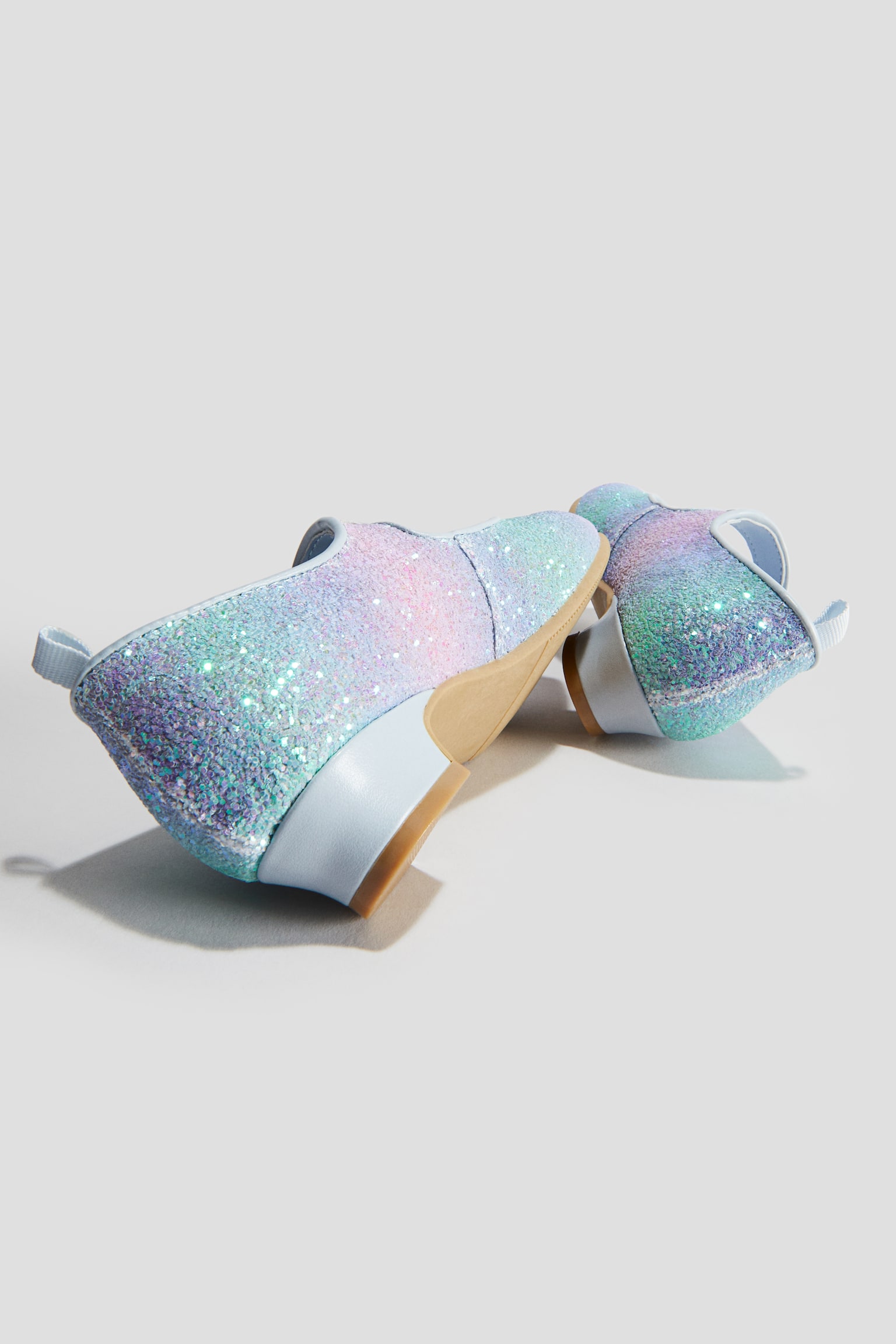 Glittery dressing-up shoes - Light blue/Frozen/White/Frozen/Silver-coloured/Frozen - 2