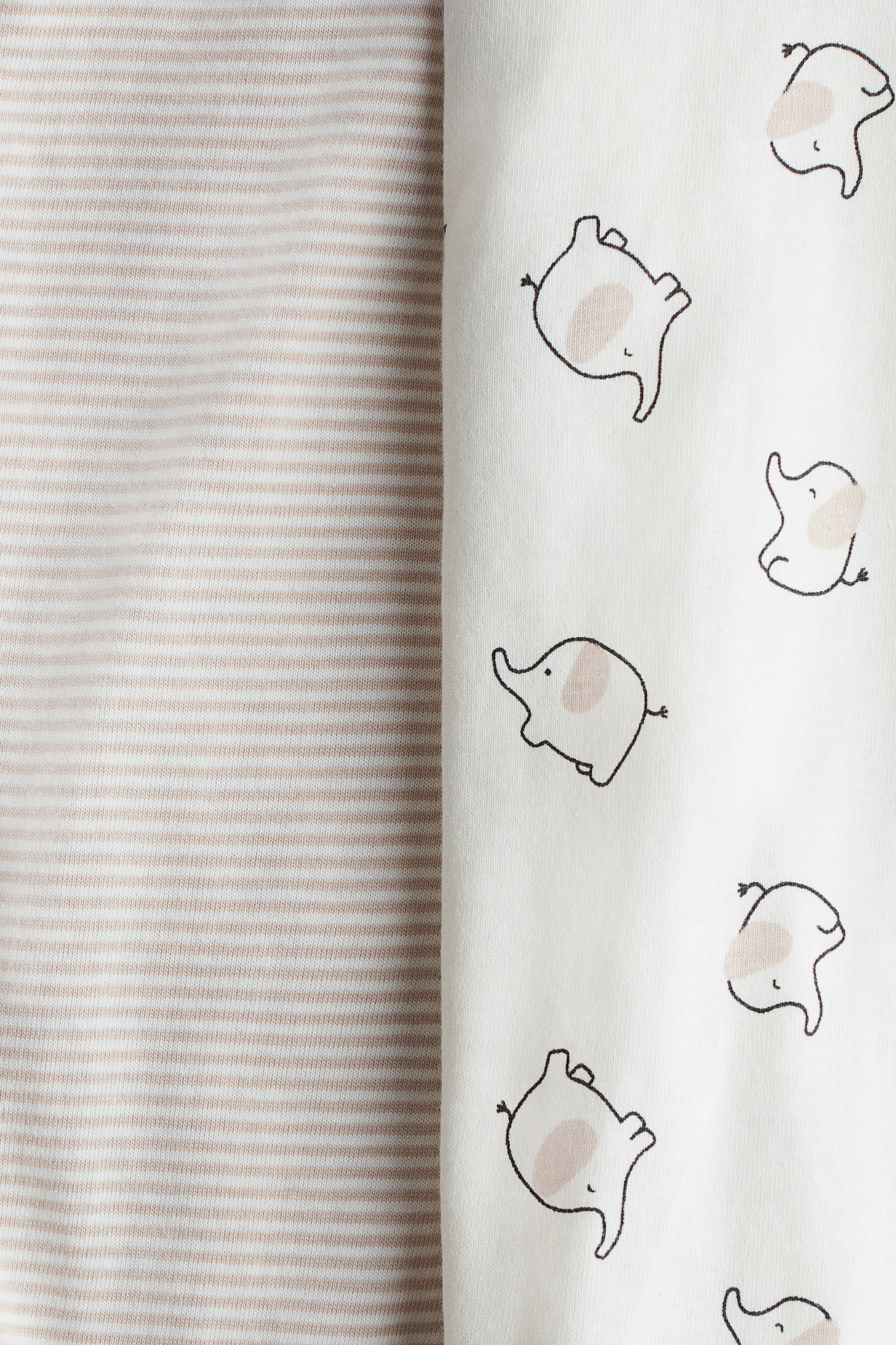 2-pack Patterned Cotton Pajamas