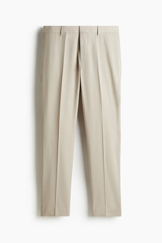 Мужские брюки H&M Slim-Fit Suit Pants