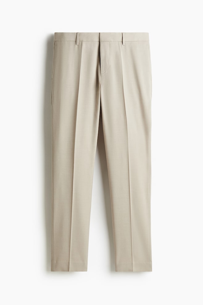 Slim-Fit Suit Pants - Beige/Black/Dark blue/Navy blue/Dark brown/Dark gray/Dark beige - 1