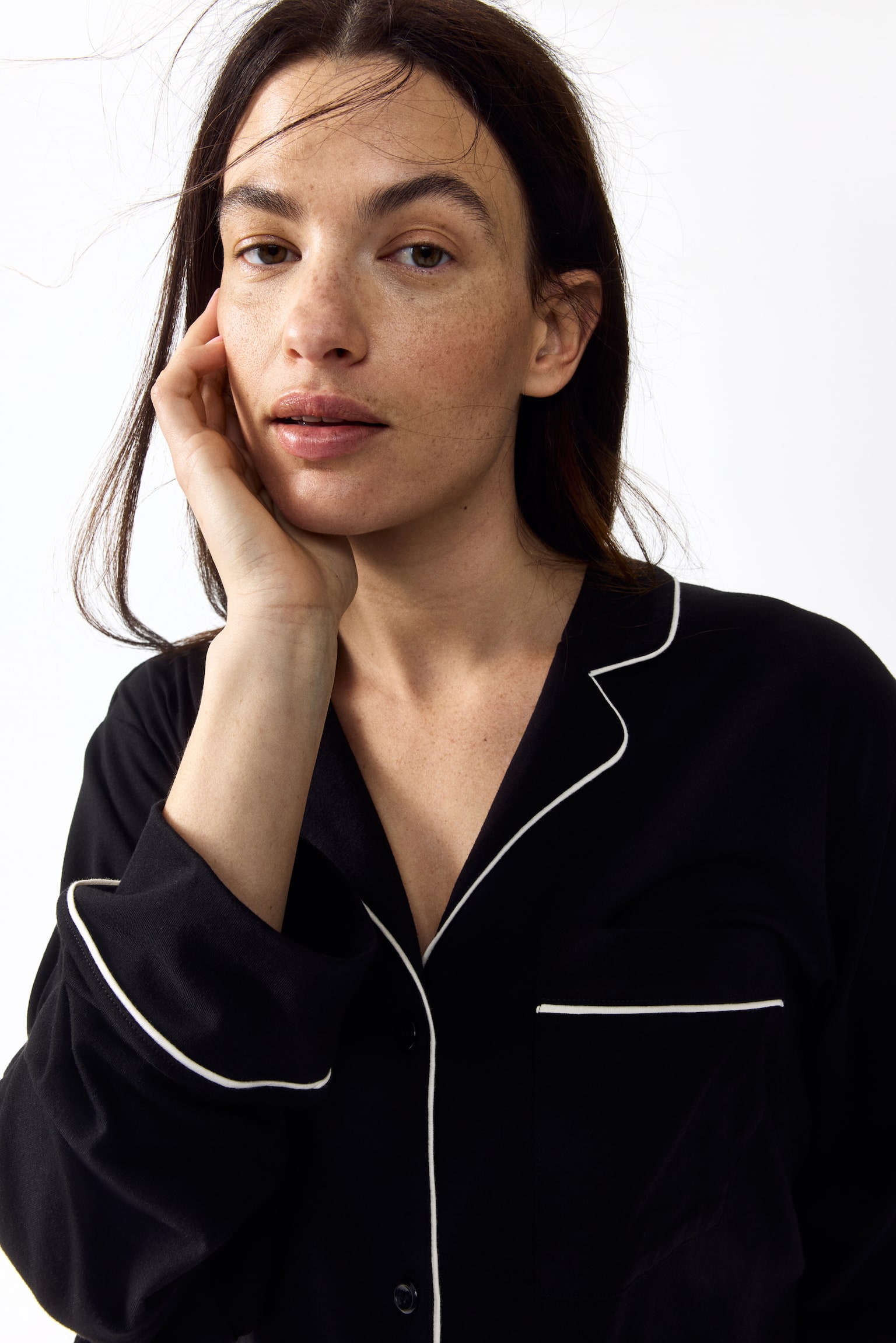 MAMA Before & After Viscose-blend pyjamas - Black - 3